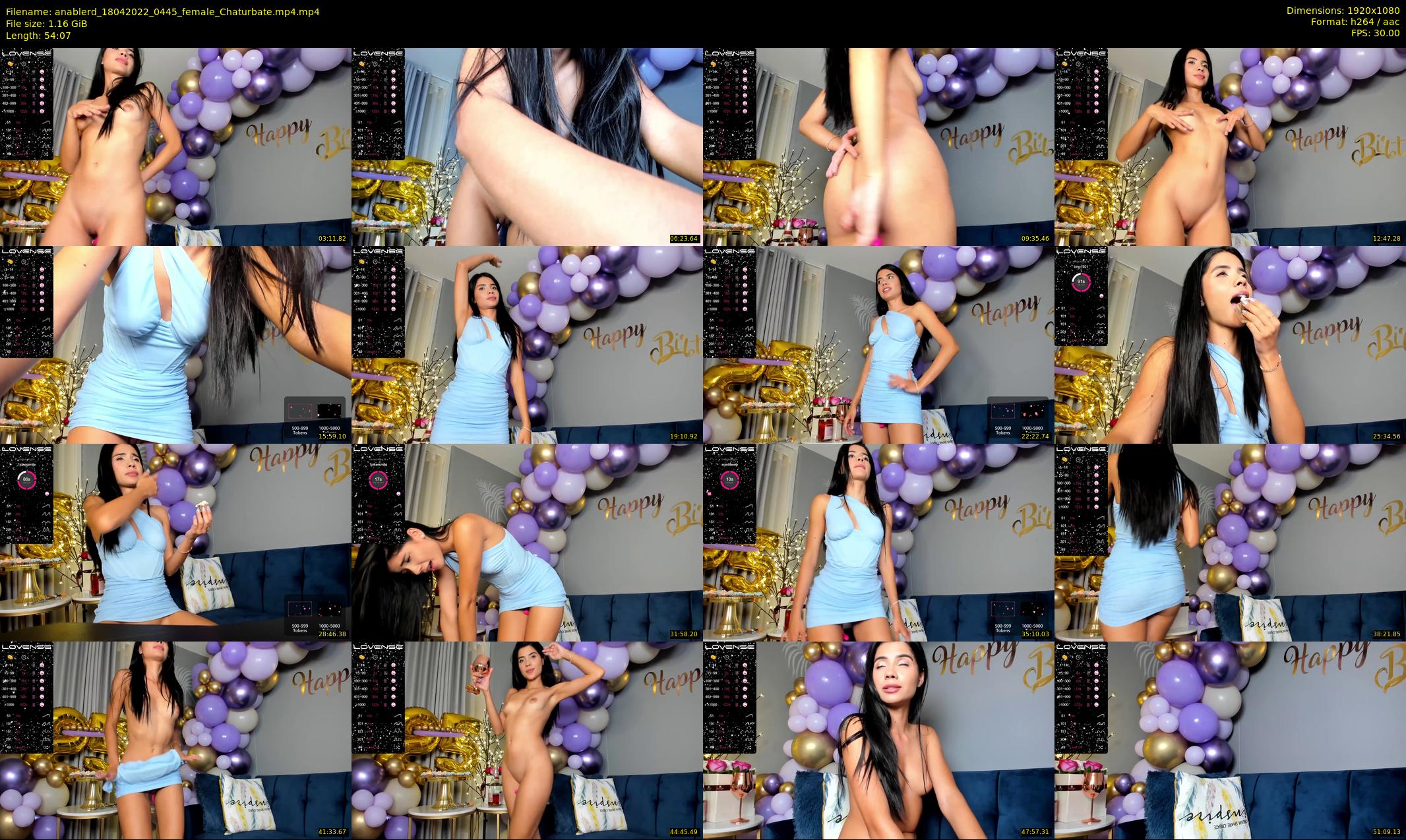 anablerd — 55 minute Chaturbate female cam show recording, 1080p, Apr 18, 2022
