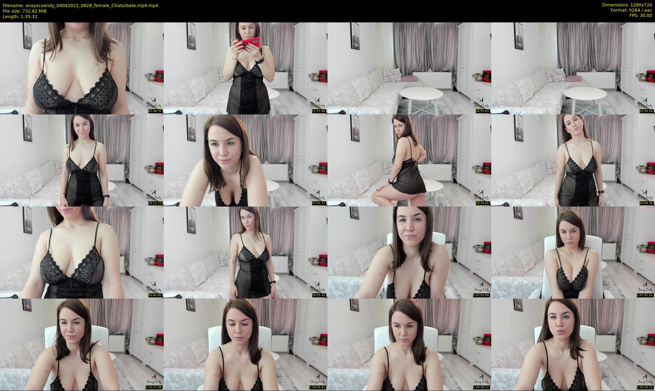 anayscaandy — 96 minute Chaturbate female cam show recording, 720p, Apr 4, 2022