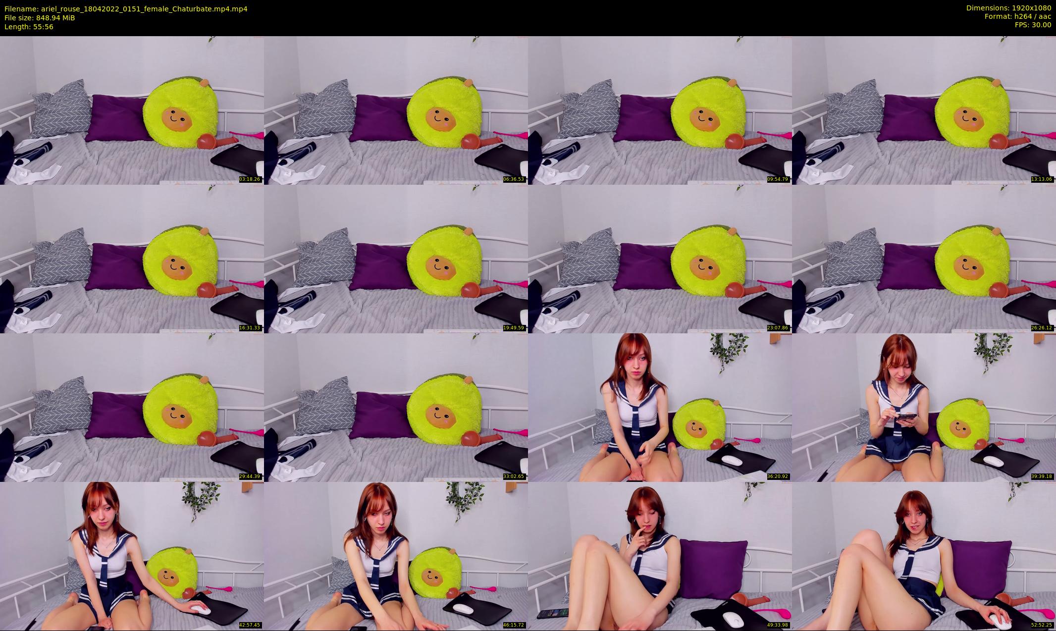ariel_rouse — 56 minute Chaturbate female cam show recording, 1080p, Apr 18, 2022