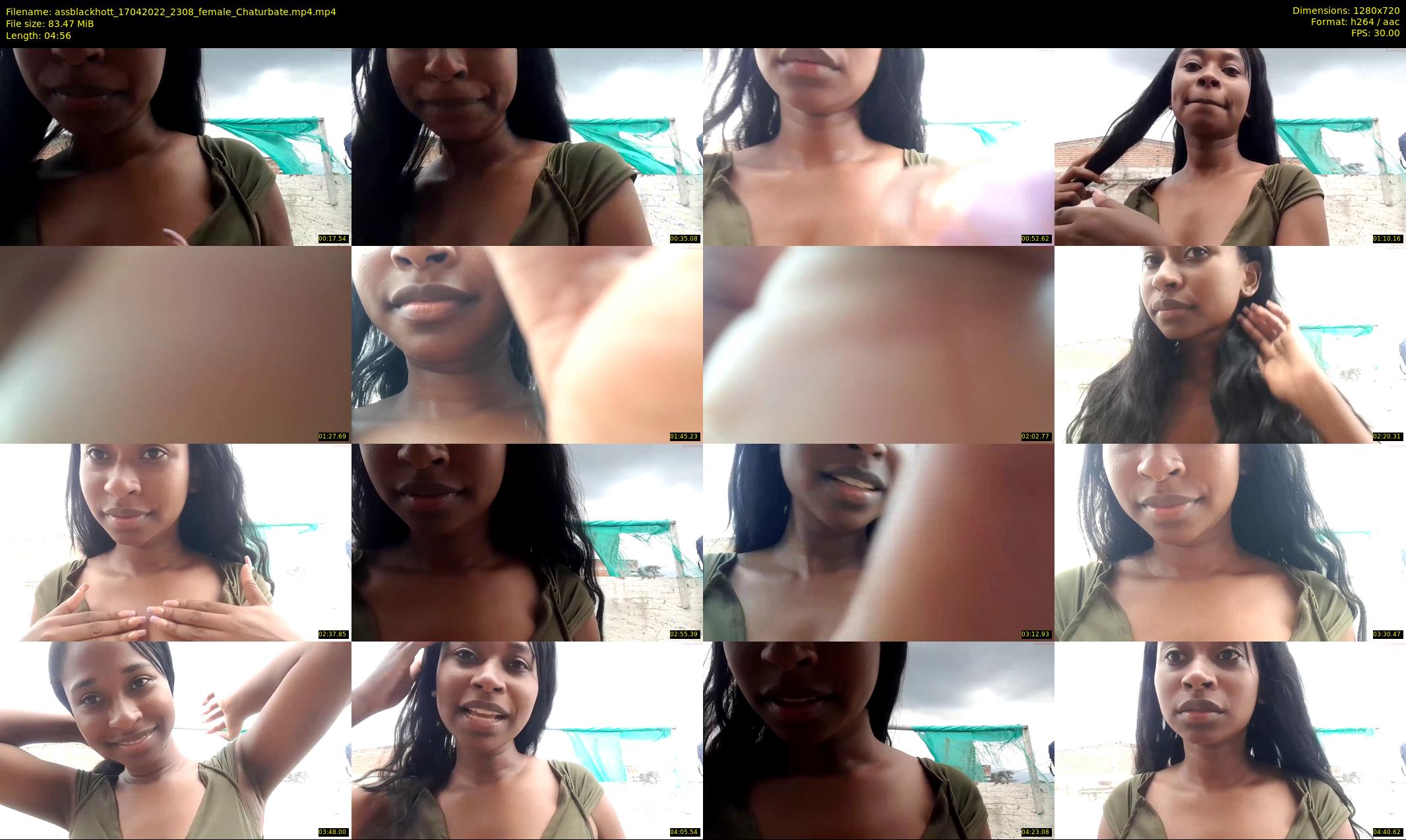 assblackhott — 5 minute Chaturbate female cam show recording, 720p, Apr 17, 2022