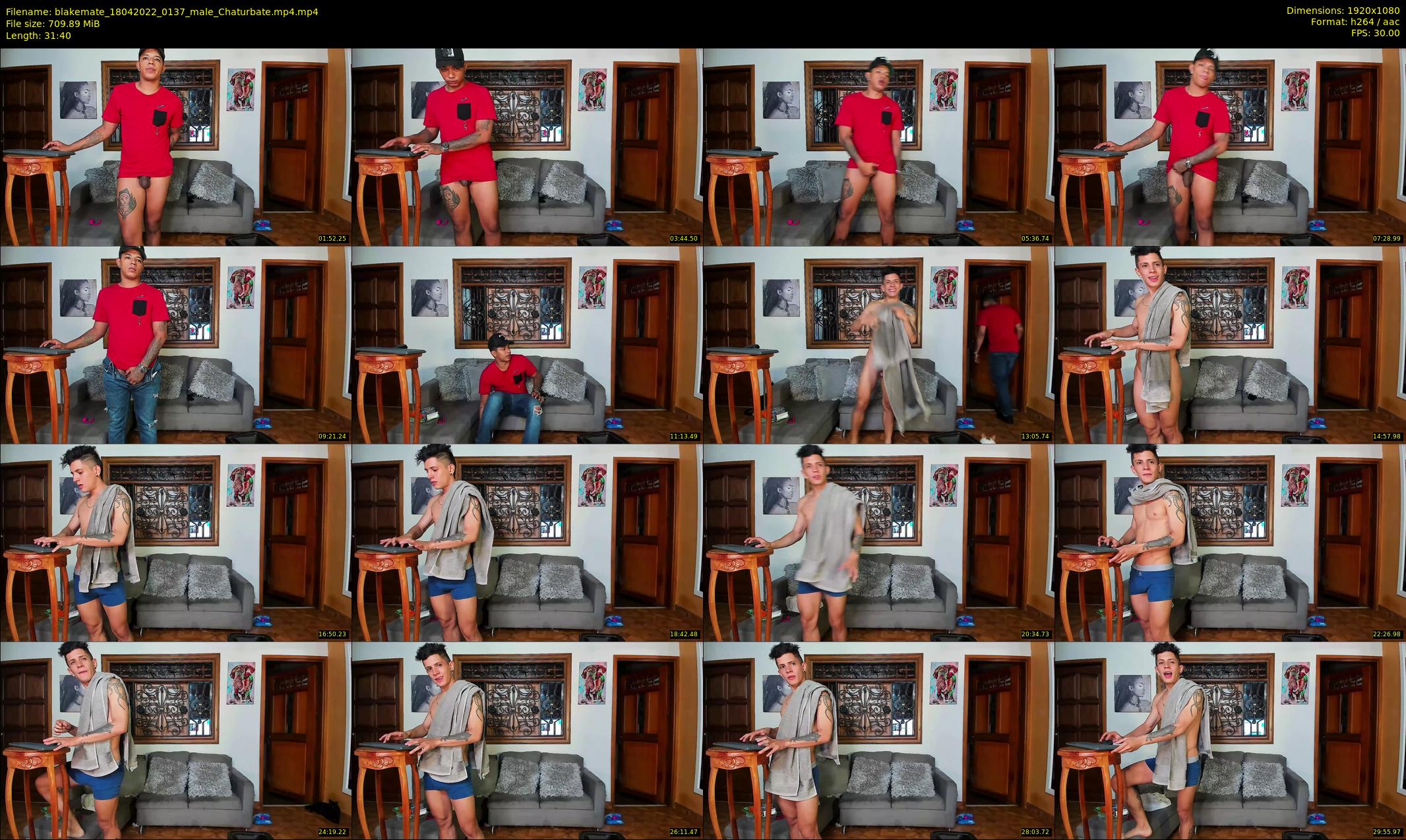 blakemate — 32 minute Chaturbate male cam show recording, 1080p, Apr 18, 2022