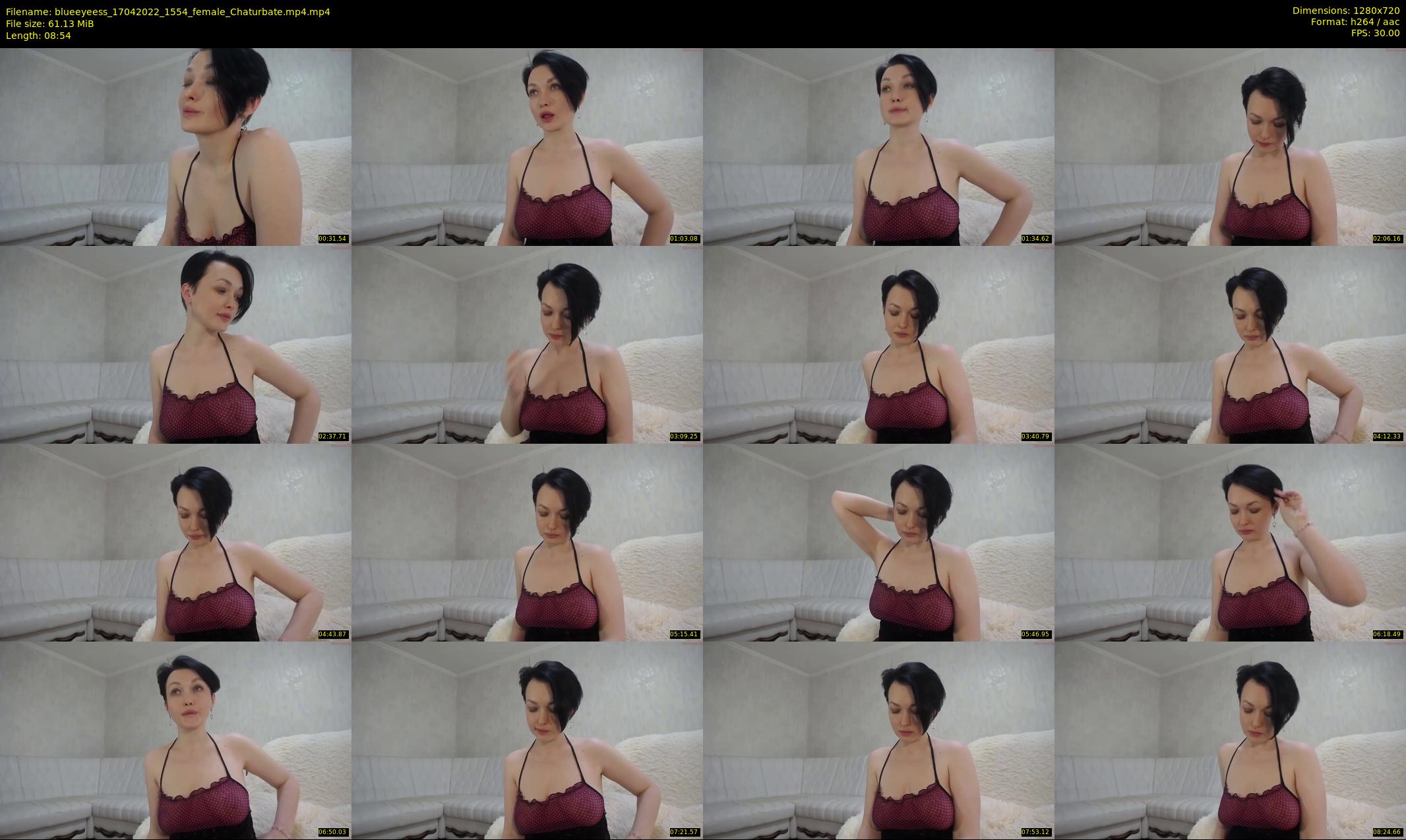 blueeyeess — 9 minute Chaturbate female cam show recording, 720p, Apr 17, 2022
