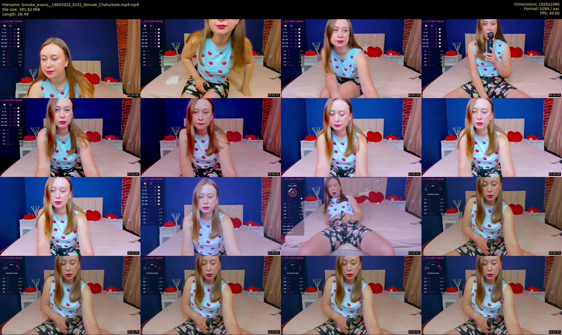 brooke_evans_ — 27 minute Chaturbate female cam show recording, 1080p, Apr 18, 2022