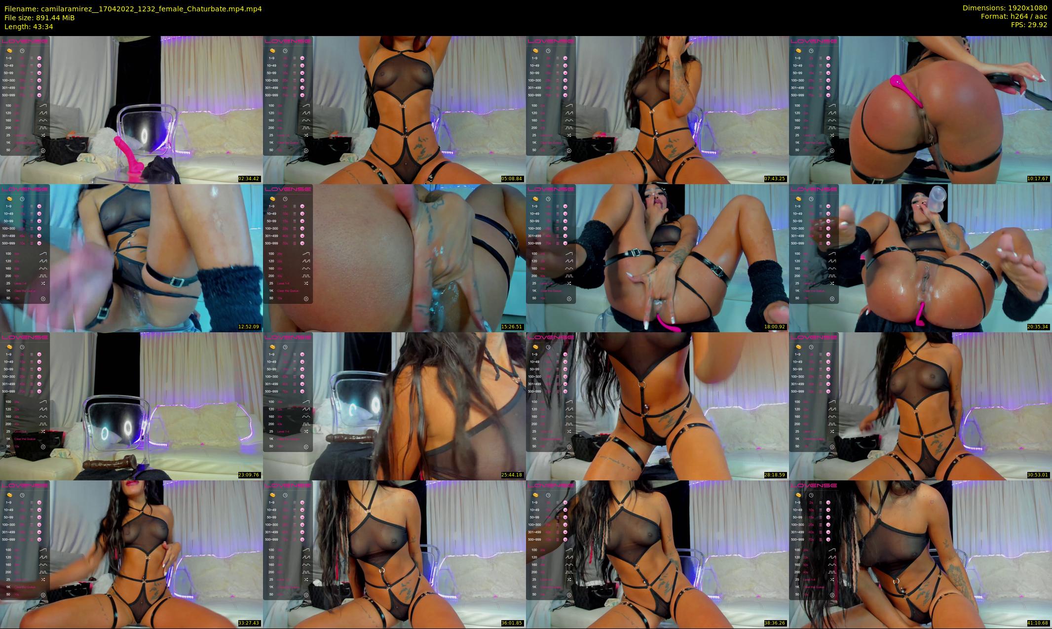camilaramirez_ — 44 minute Chaturbate female cam show recording, 1080p, Apr 17, 2022
