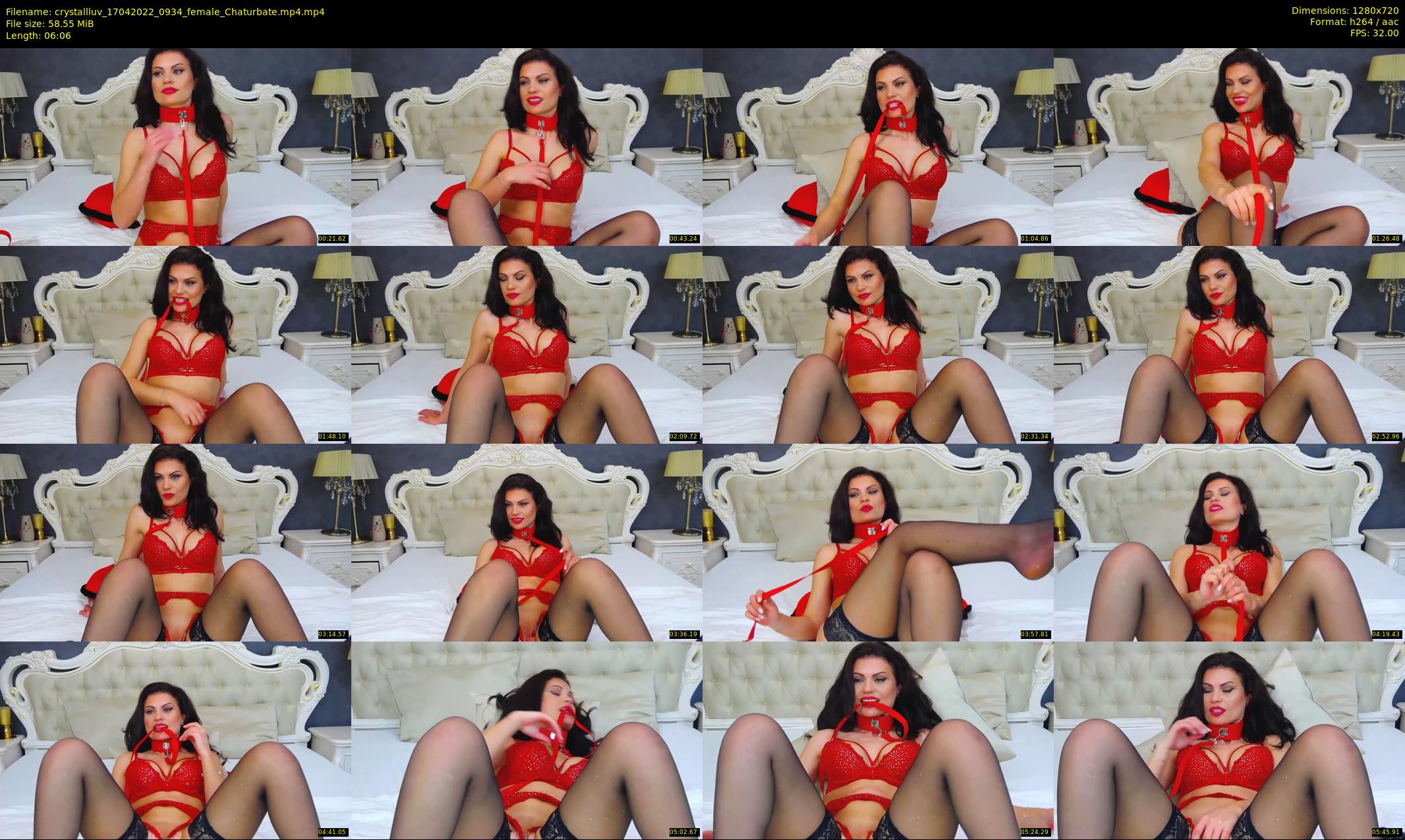 crystallluv — 7 minute Chaturbate female cam show recording, 720p, Apr 17, 2022