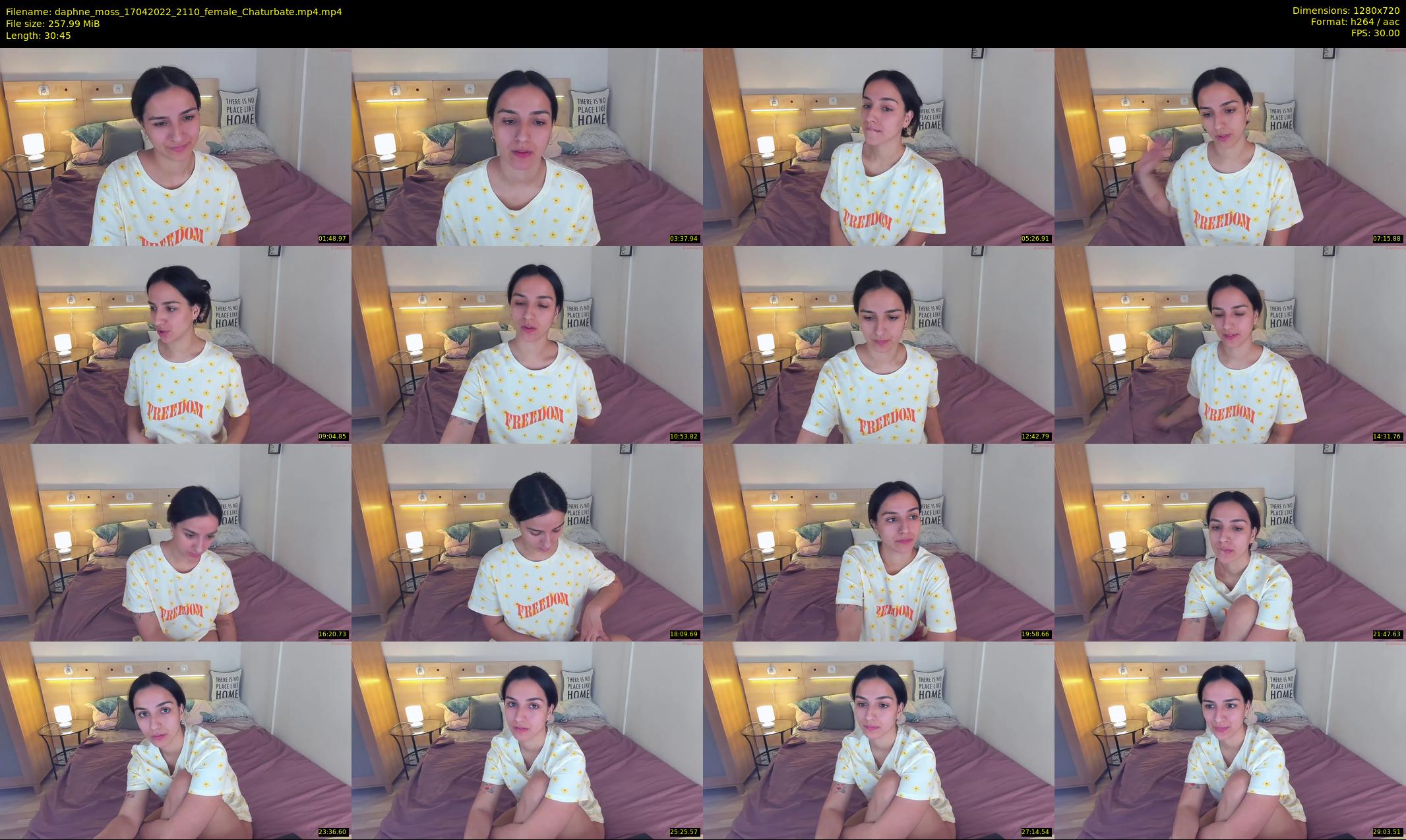 daphne_moss — 31 minute Chaturbate female cam show recording, 720p, Apr 17, 2022