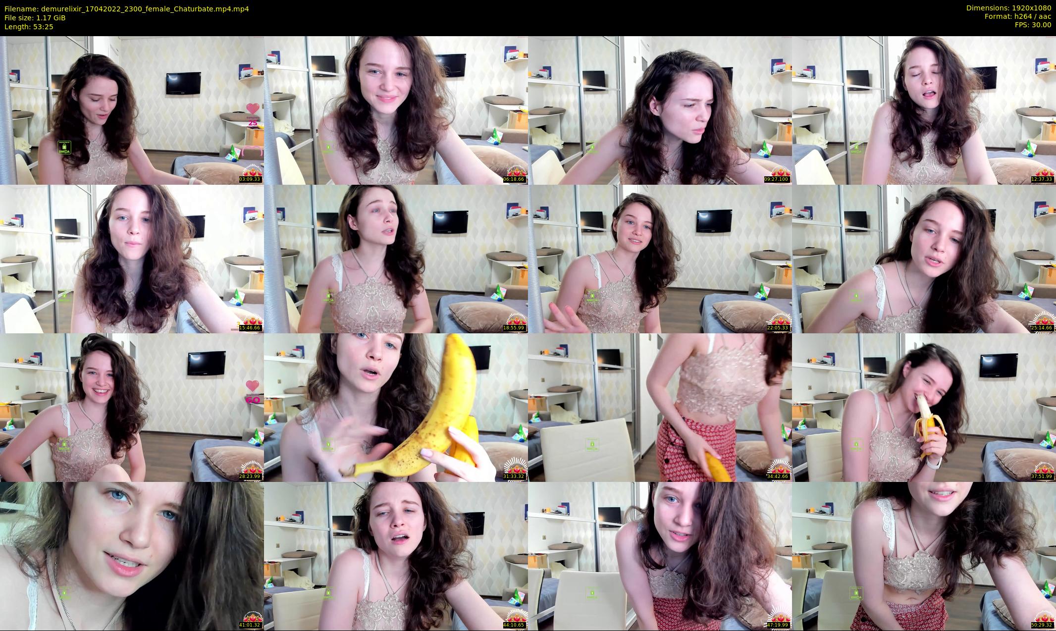 demurelixir — 54 minute Chaturbate female cam show recording, 1080p, Apr 17, 2022
