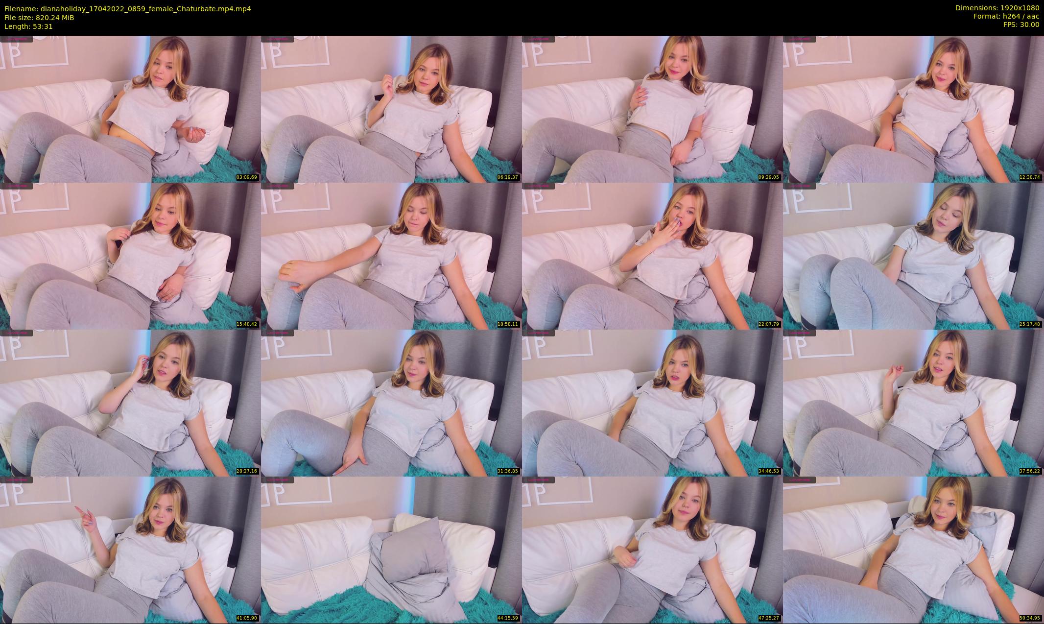 dianaholiday — 54 minute Chaturbate female cam show recording, 1080p, Apr 17, 2022