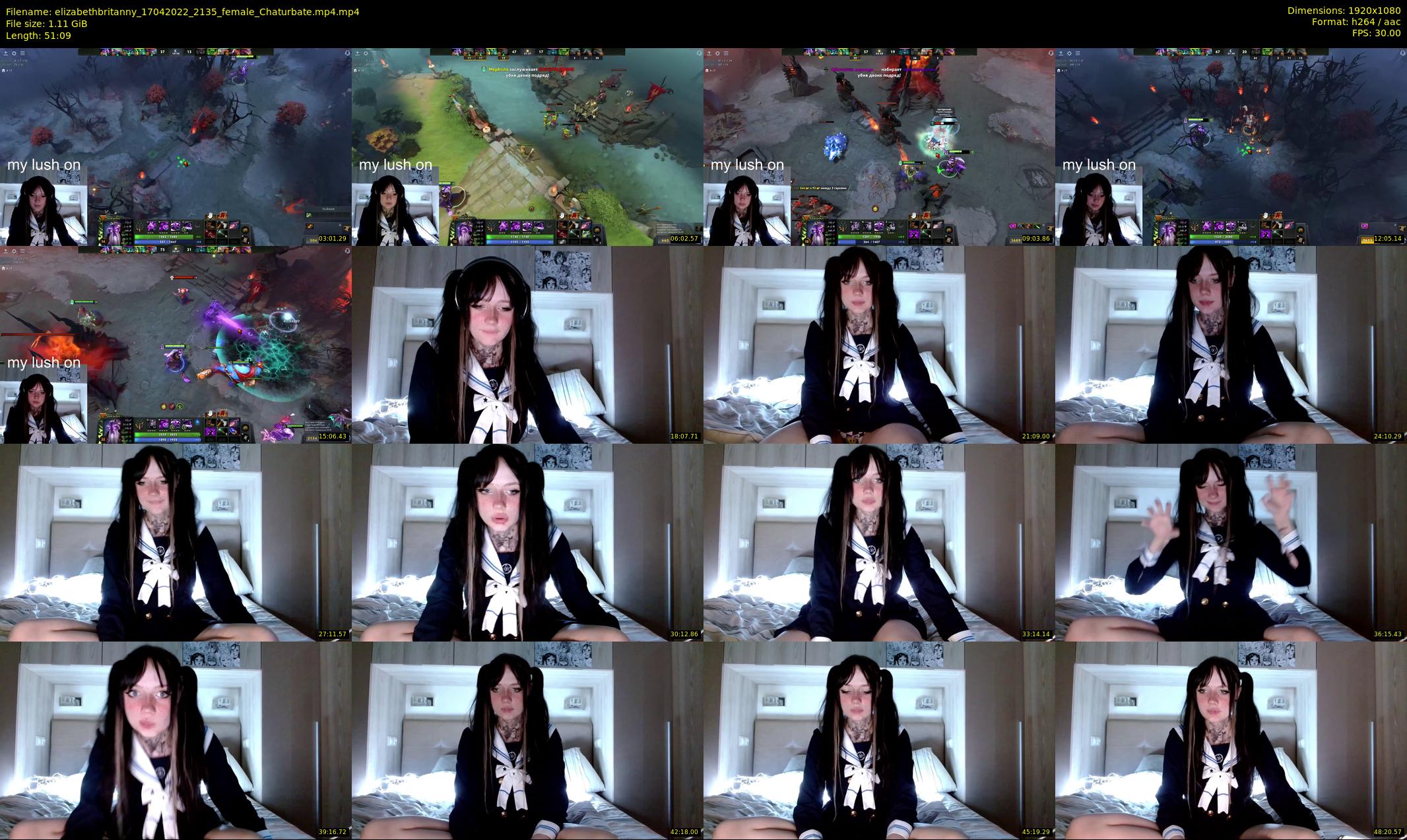 elizabethbritanny — 52 minute Chaturbate female cam show recording, 1080p, Apr 17, 2022