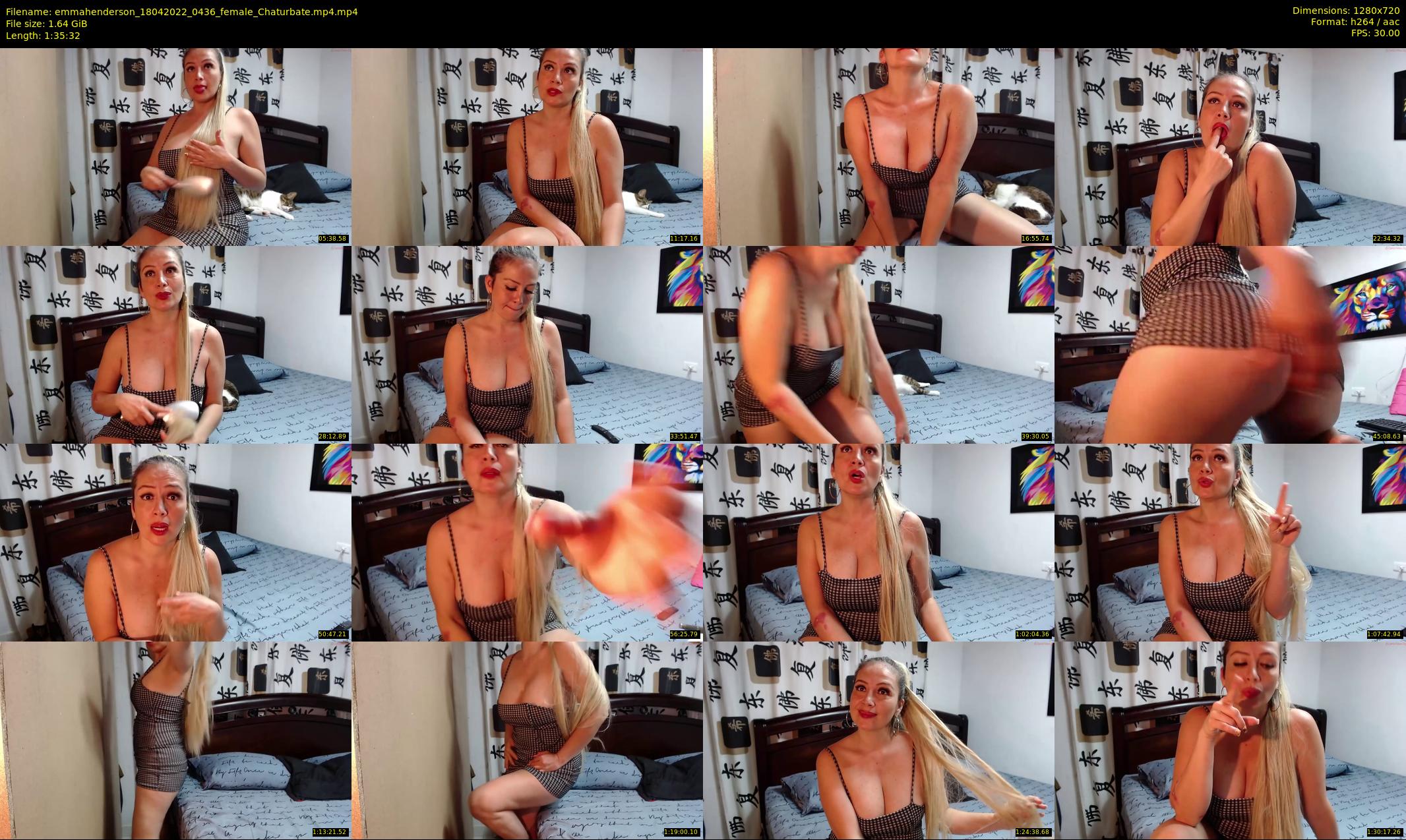 emmahenderson — 96 minute Chaturbate female cam show recording, 720p, Apr 18, 2022