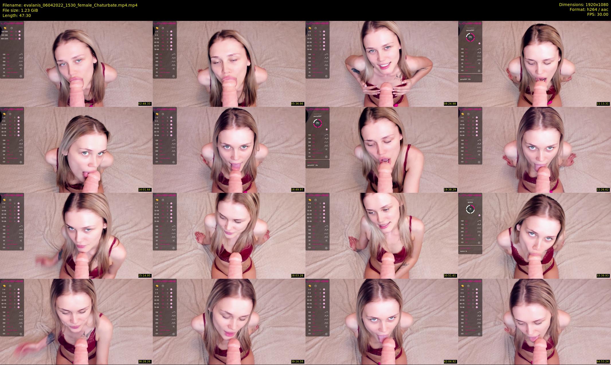 evalanis — 48 minute Chaturbate couple cam show recording, 1080p, Apr 6, 2022