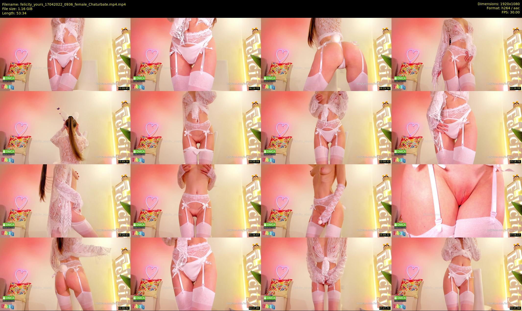 felicity_yours — 54 minute Chaturbate female cam show recording, 1080p, Apr 17, 2022