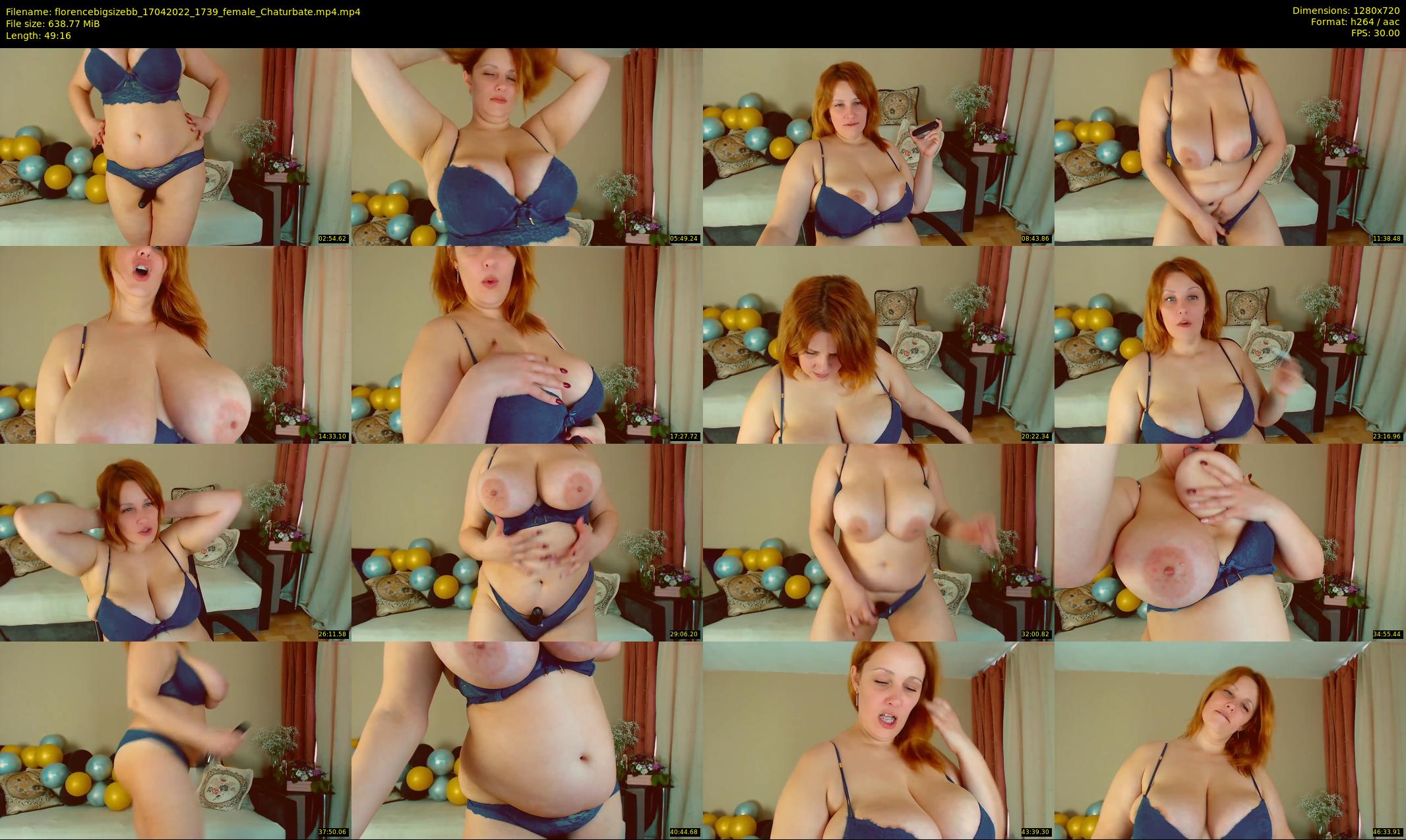 florencebigsizebb — 50 minute Chaturbate female cam show recording, 720p, Apr 17, 2022