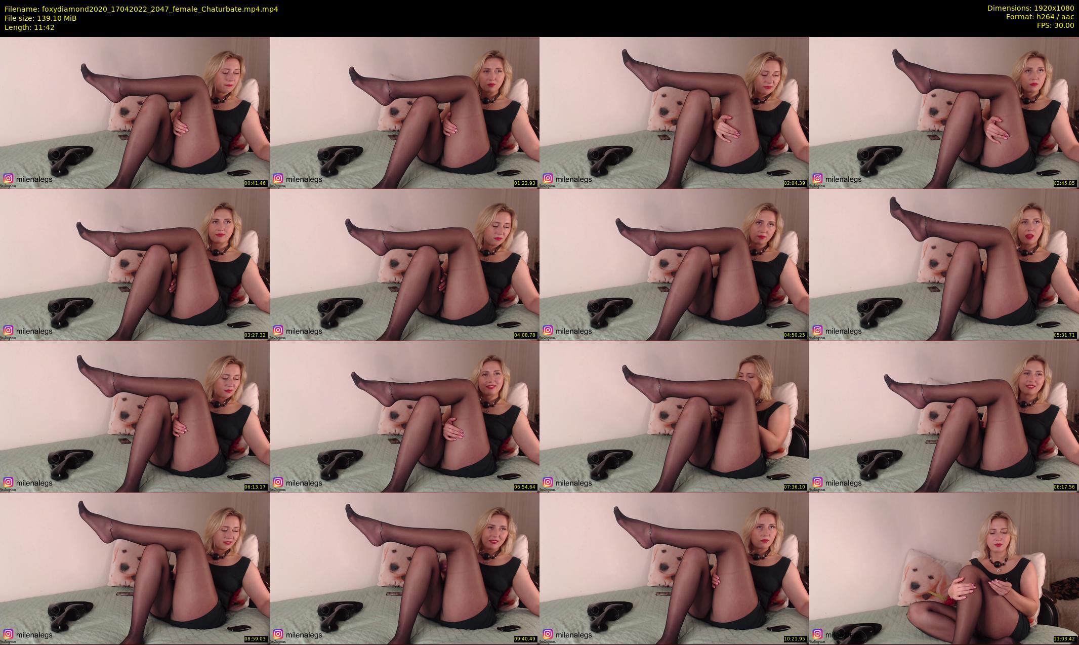 foxydiamond2020 — 12 minute Chaturbate female cam show recording, 1080p, Apr 17, 2022