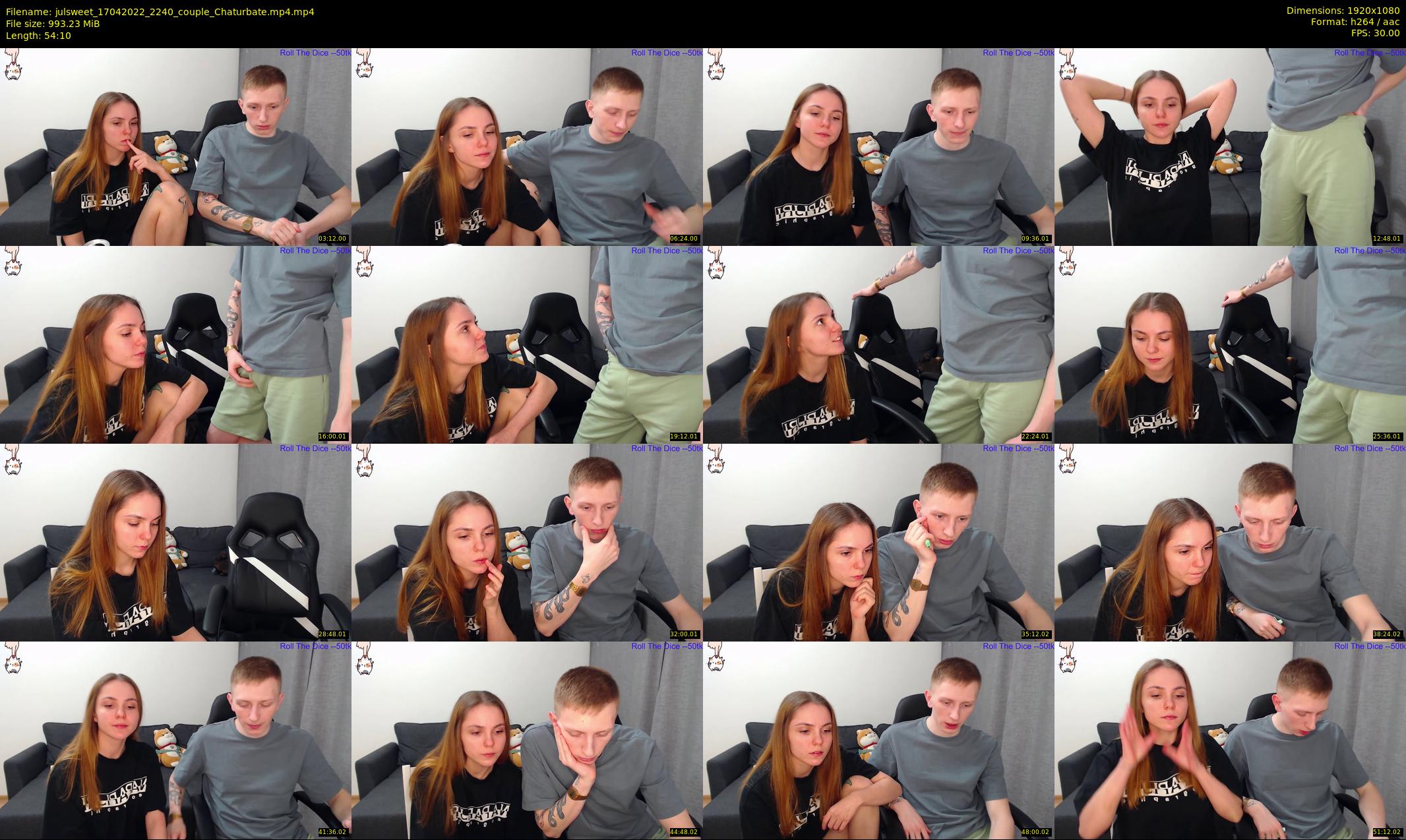 julsweet — 55 minute Chaturbate male cam show recording, 1080p, Apr 17, 2022
