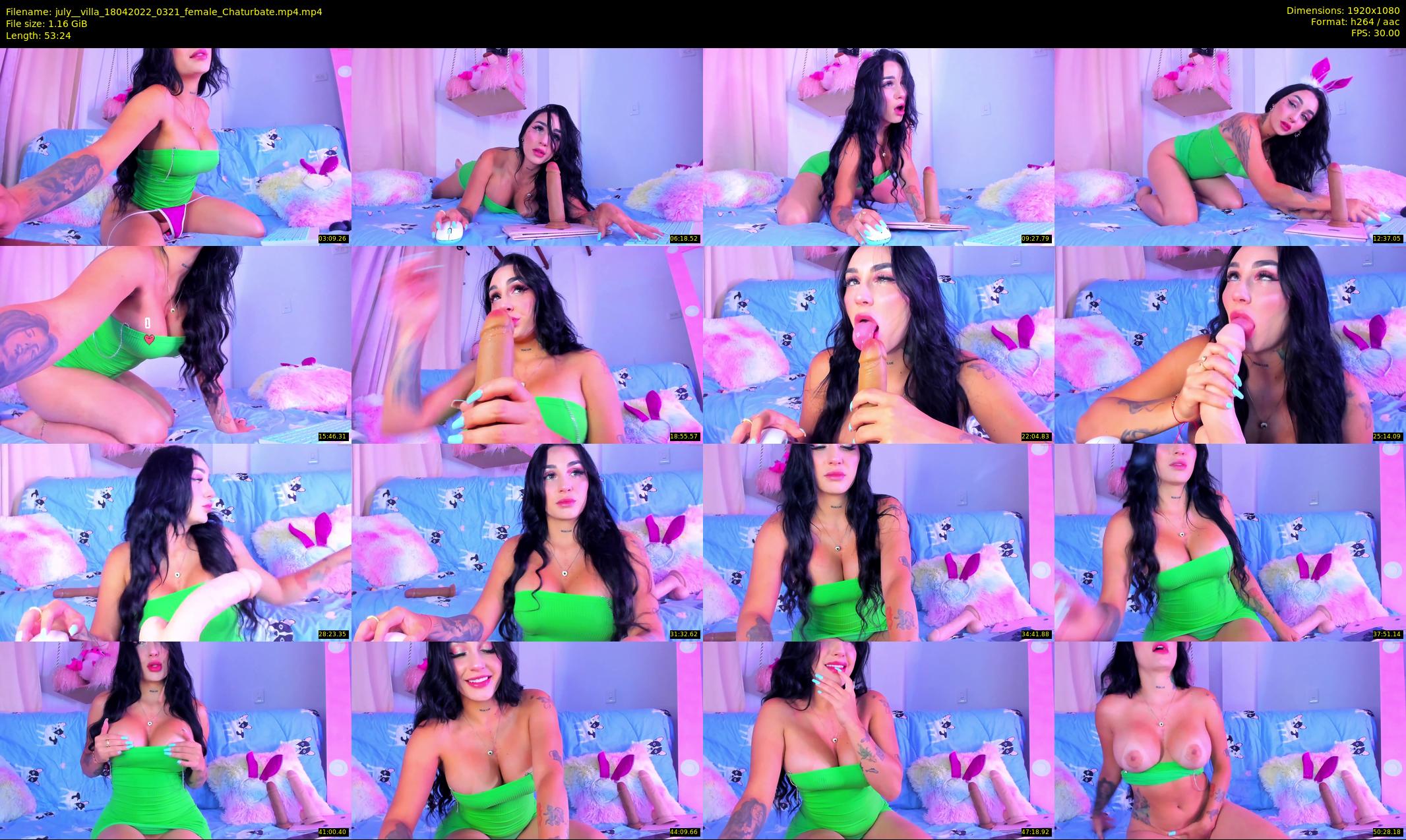 july__villa — 54 minute Chaturbate female cam show recording, 1080p, Apr 18, 2022