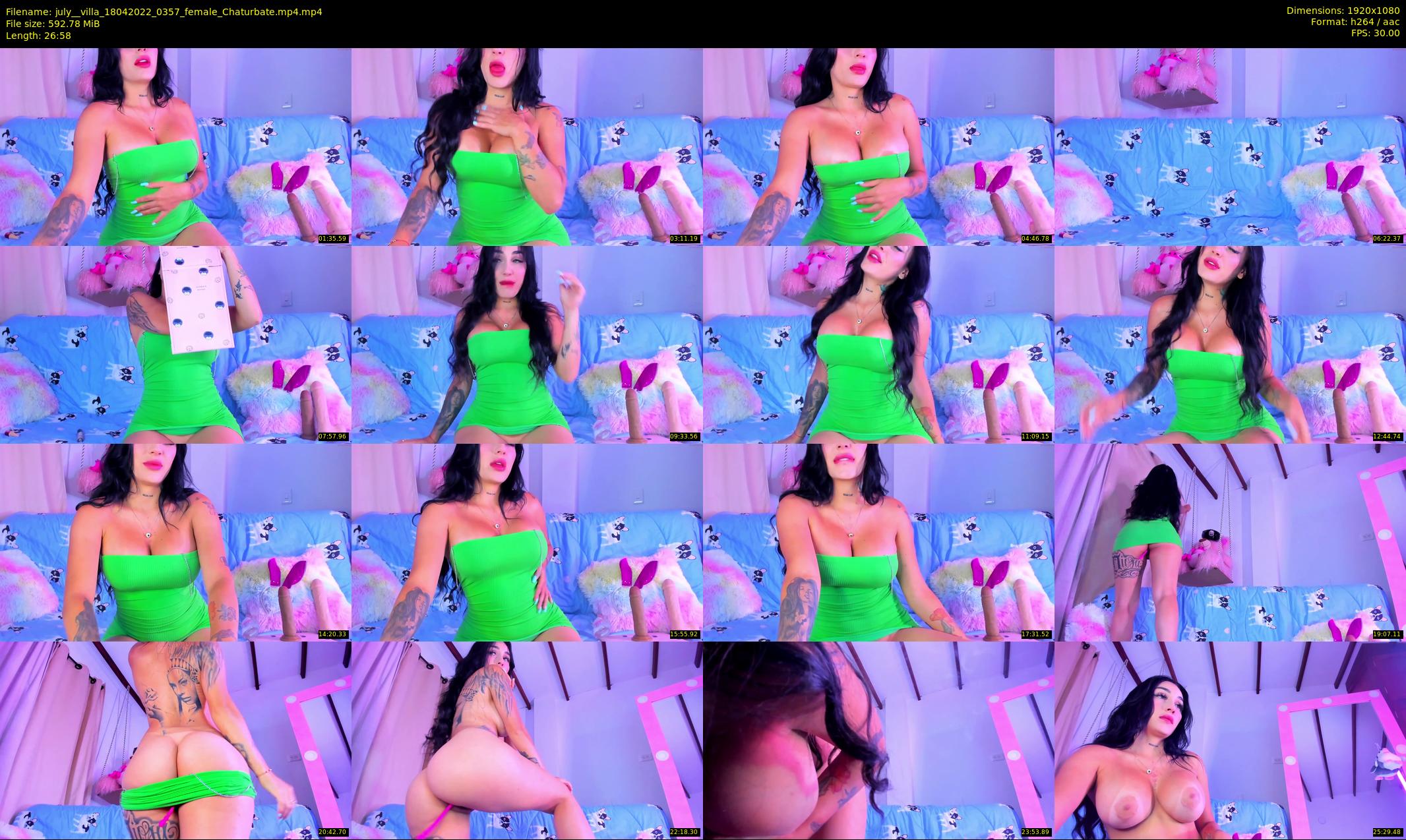 july__villa — 27 minute Chaturbate female cam show recording, 1080p, Apr 18, 2022