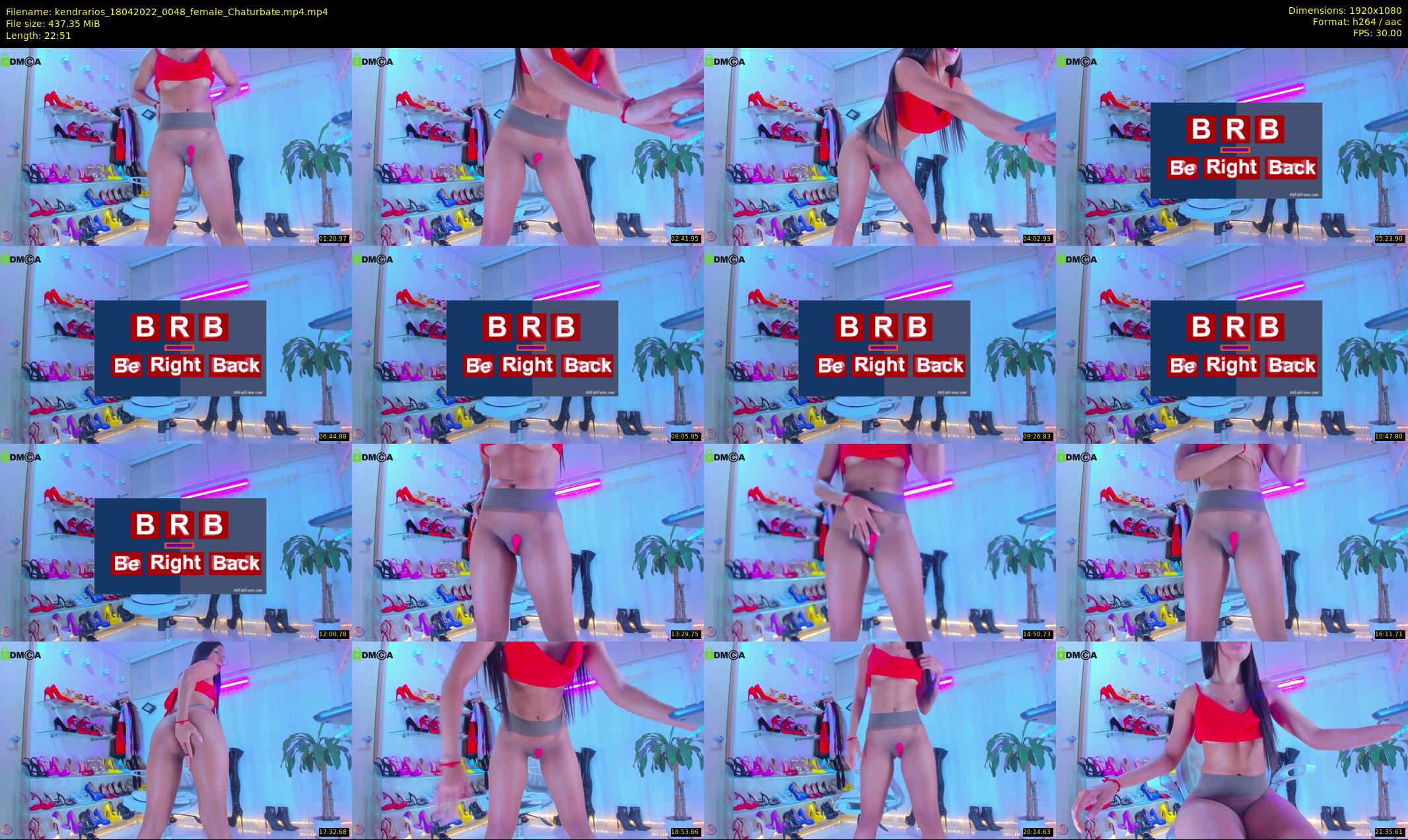 kendrarios — 23 minute Chaturbate female cam show recording, 1080p, Apr 18, 2022