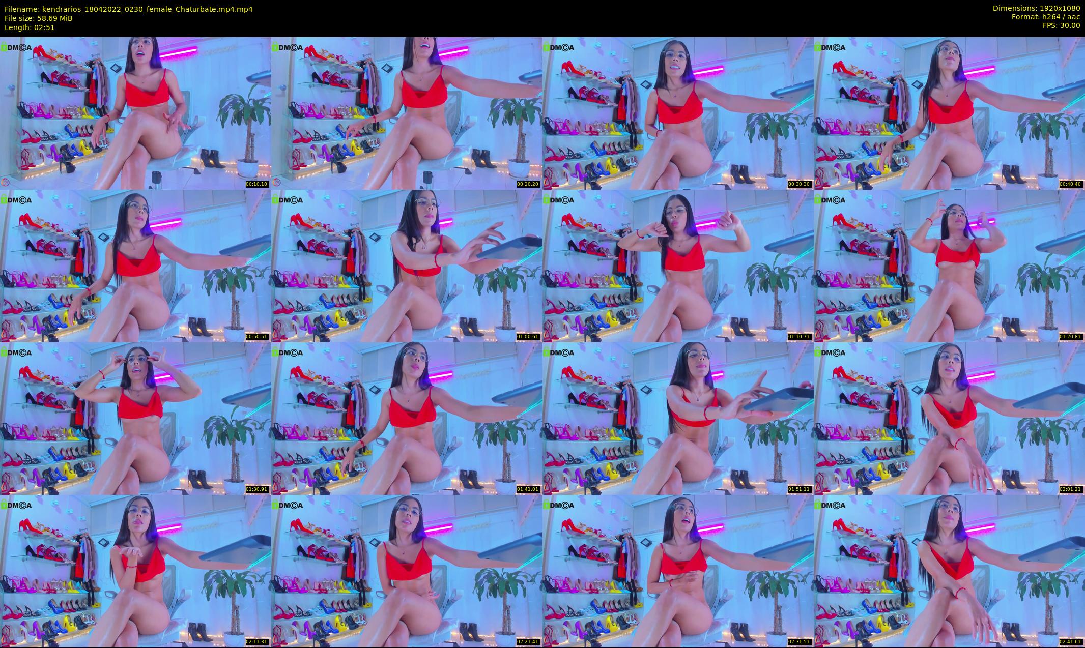kendrarios — 3 minute Chaturbate female cam show recording, 1080p, Apr 18, 2022