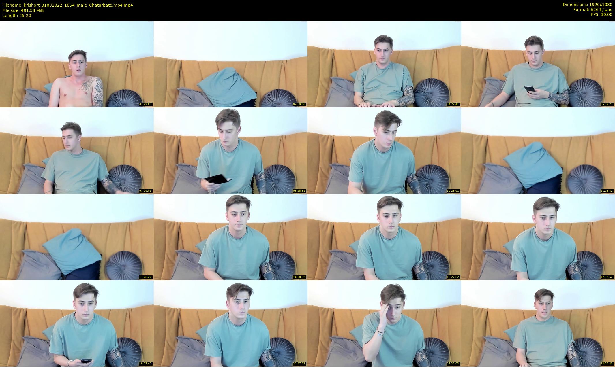 krishort — 26 minute Chaturbate male cam show recording, 1080p, Mar 31, 2022