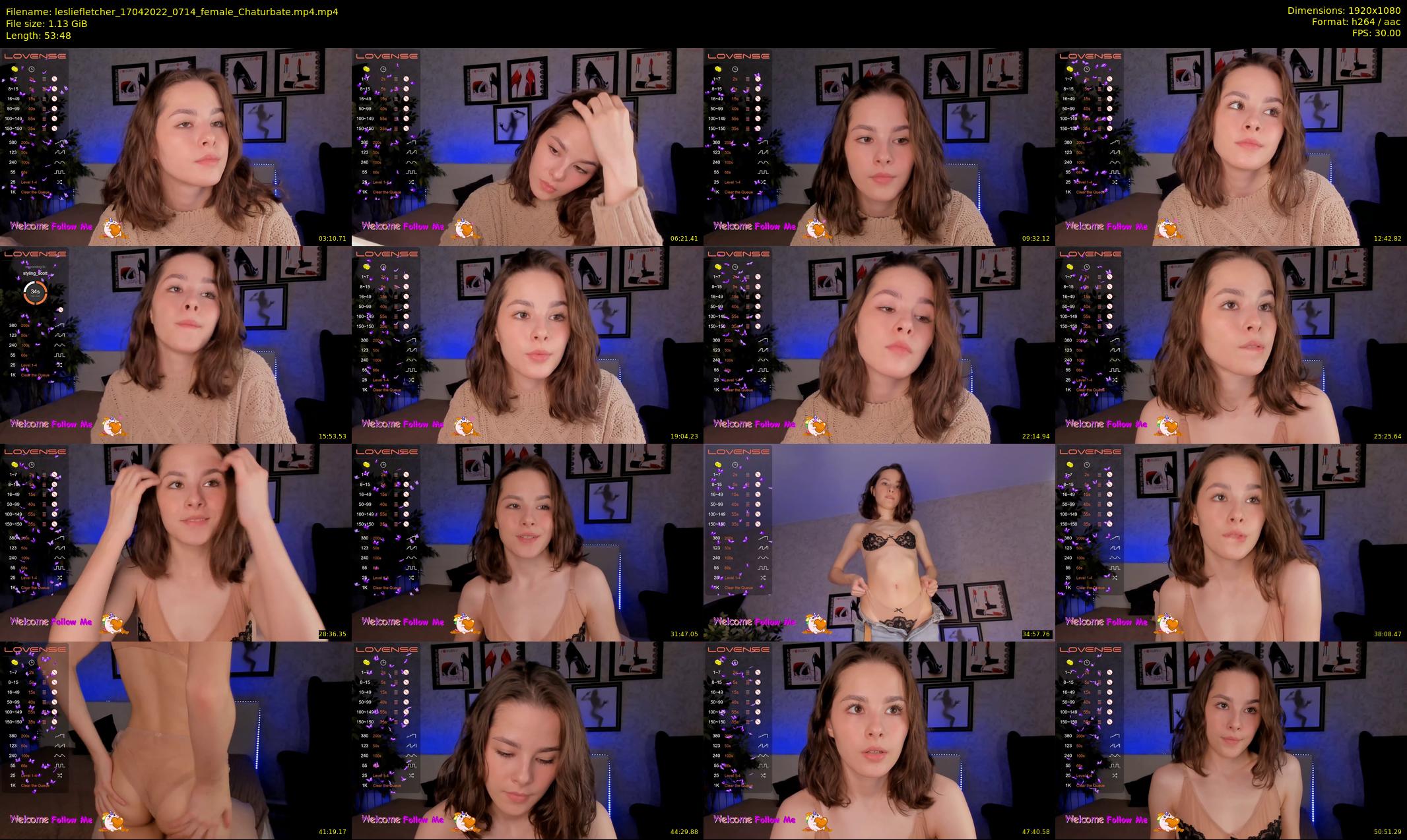 lesliefletcher — 54 minute Chaturbate couple cam show recording, 1080p, Apr 17, 2022