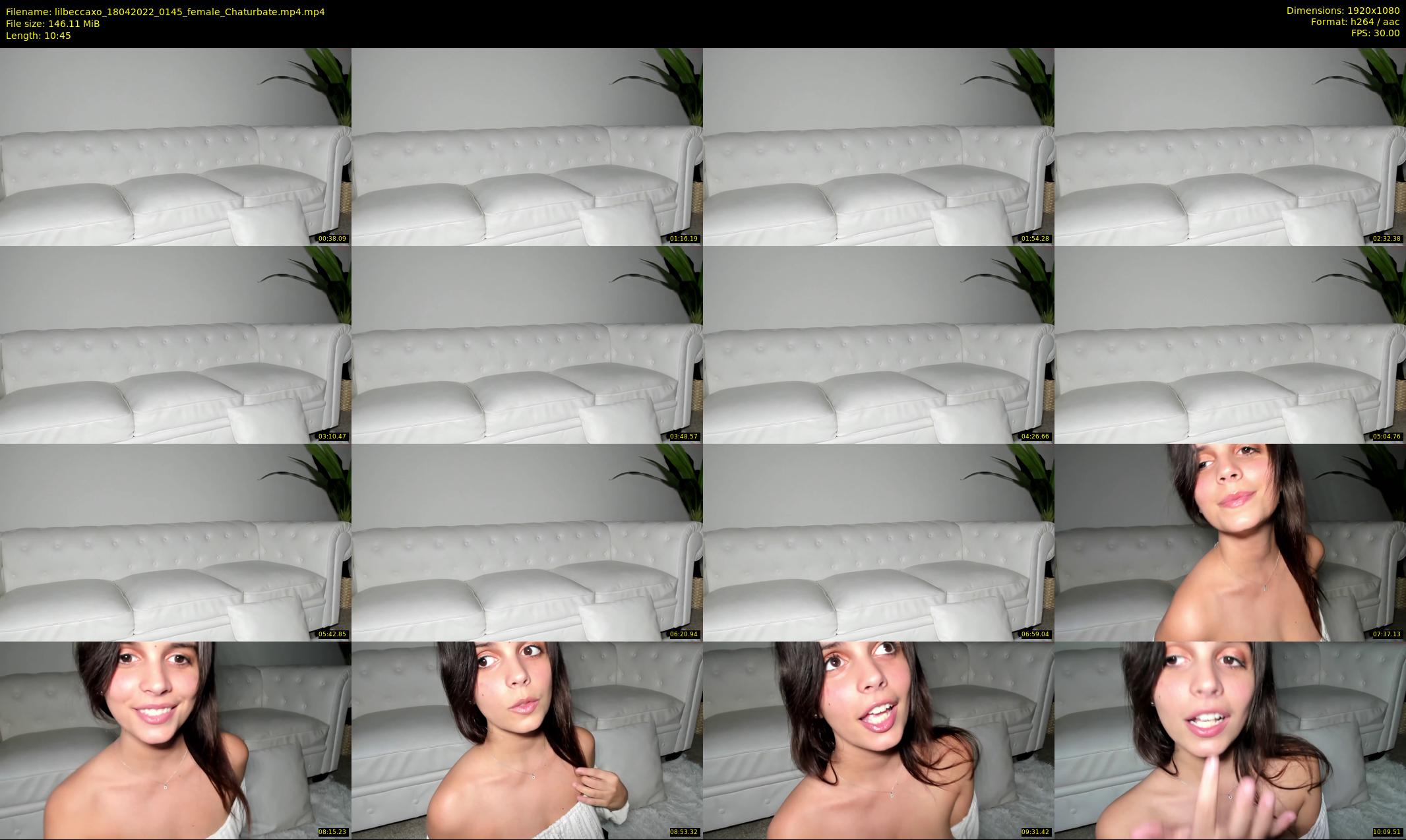 lilbeccaxo — 11 minute Chaturbate female cam show recording, 1080p, Apr 18, 2022