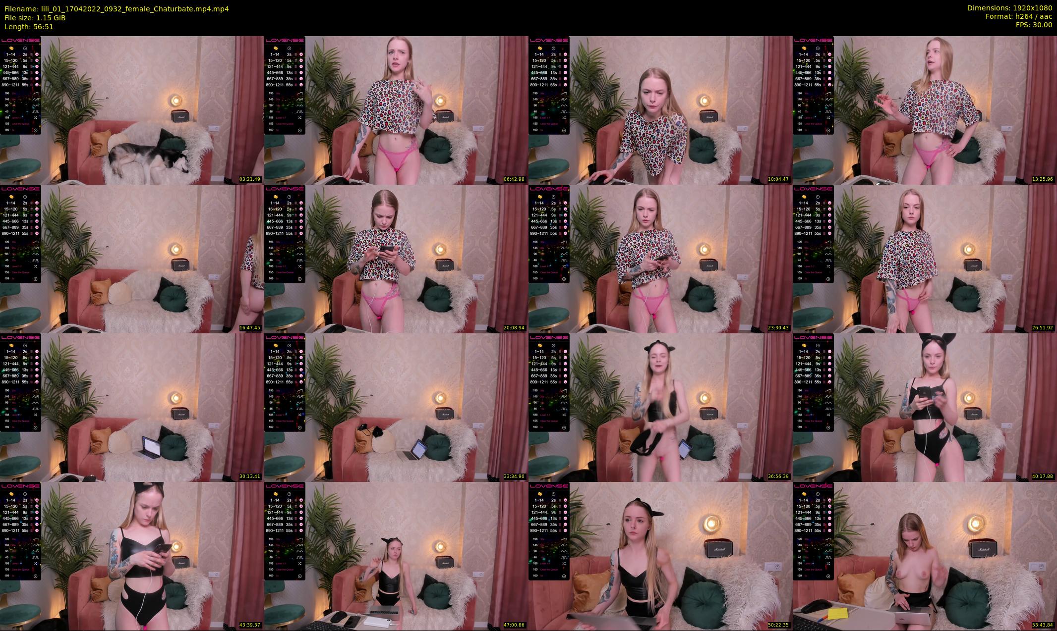 lili_01 — 57 minute Chaturbate female cam show recording, 1080p, Apr 17, 2022