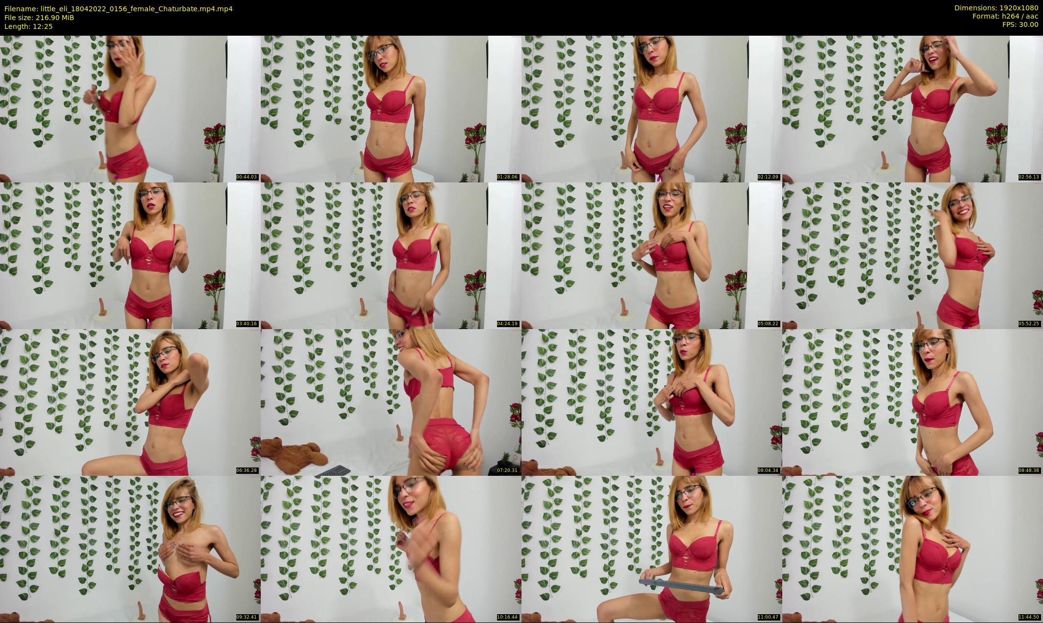 little_eli — 13 minute Chaturbate female cam show recording, 1080p, Apr 18, 2022