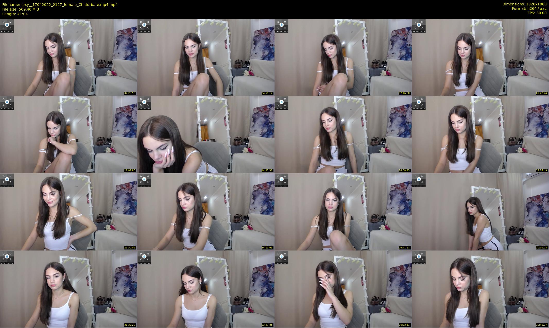 loxy_ — 42 minute Chaturbate female cam show recording, 1080p, Apr 17, 2022