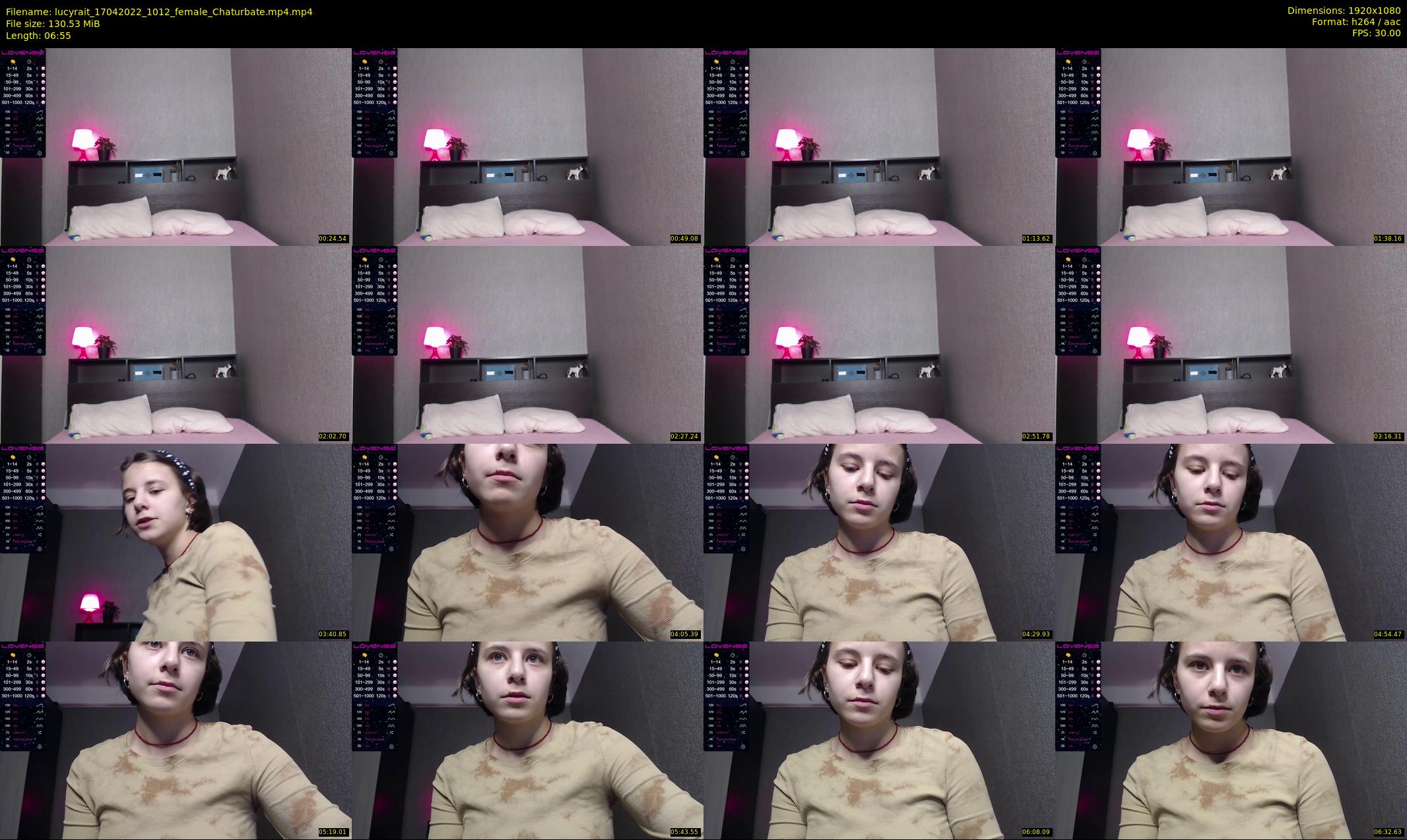 lucyrait — 7 minute Chaturbate female cam show recording, 1080p, Apr 17, 2022