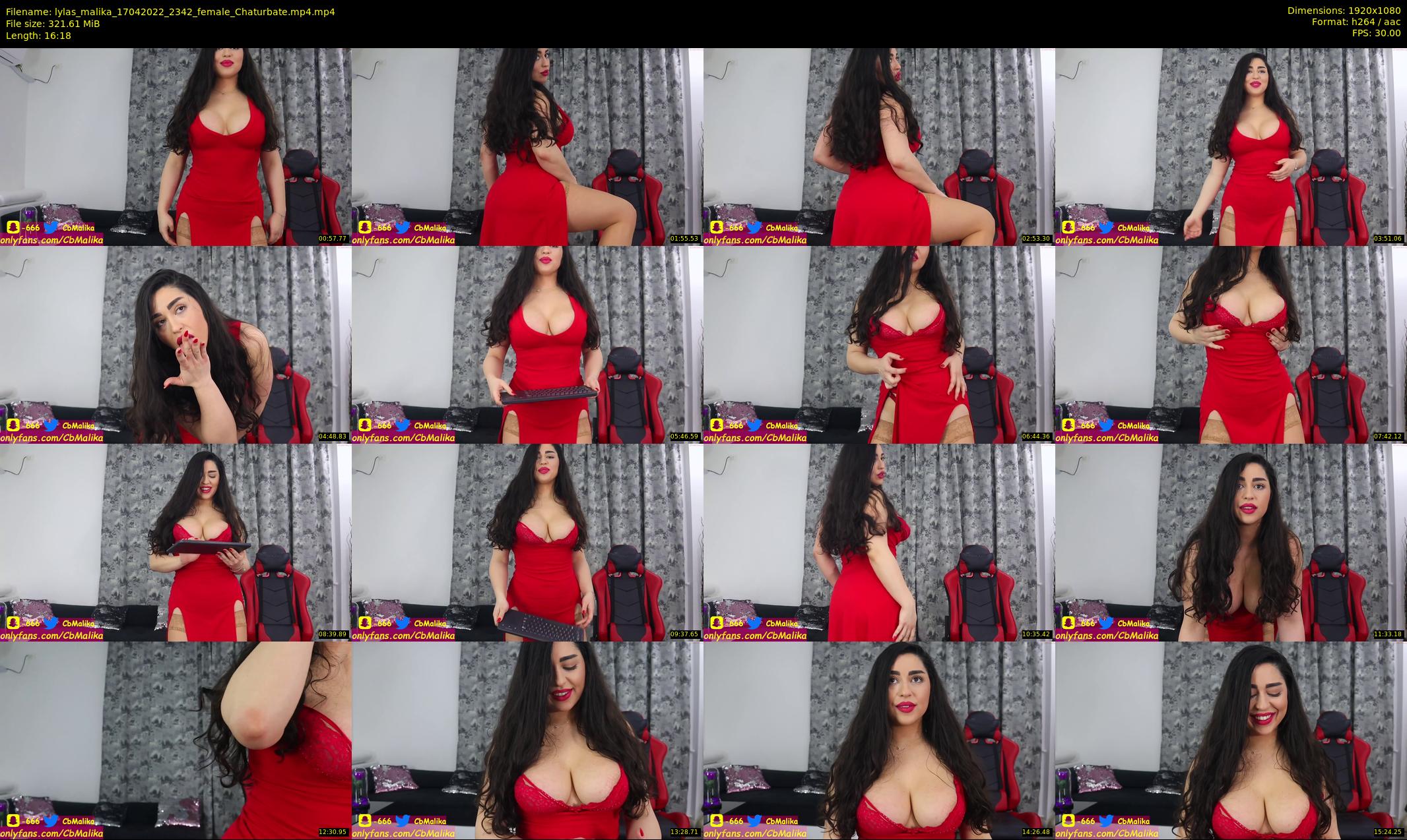 lylas_malika — 17 minute Chaturbate female cam show recording, 1080p, Apr 17, 2022