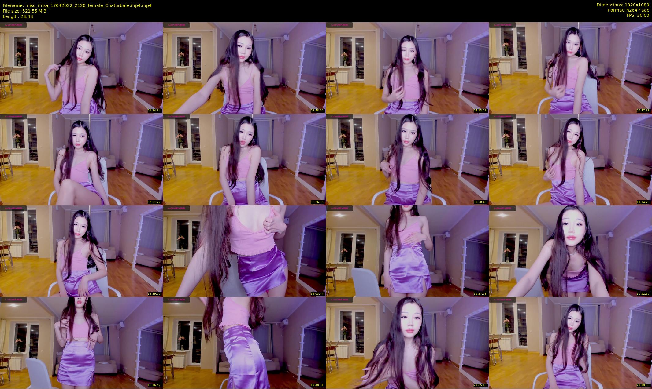 miso_misa — 24 minute Chaturbate female cam show recording, 1080p, Apr 17, 2022