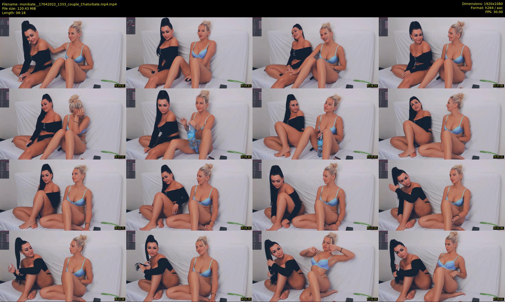 monikate_ — 9 minute Chaturbate couple cam show recording, 1080p, Apr 17, 2022