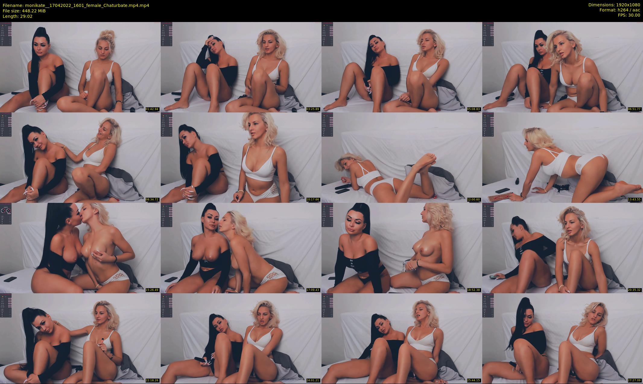monikate_ — 30 minute Chaturbate couple cam show recording, 1080p, Apr 17, 2022