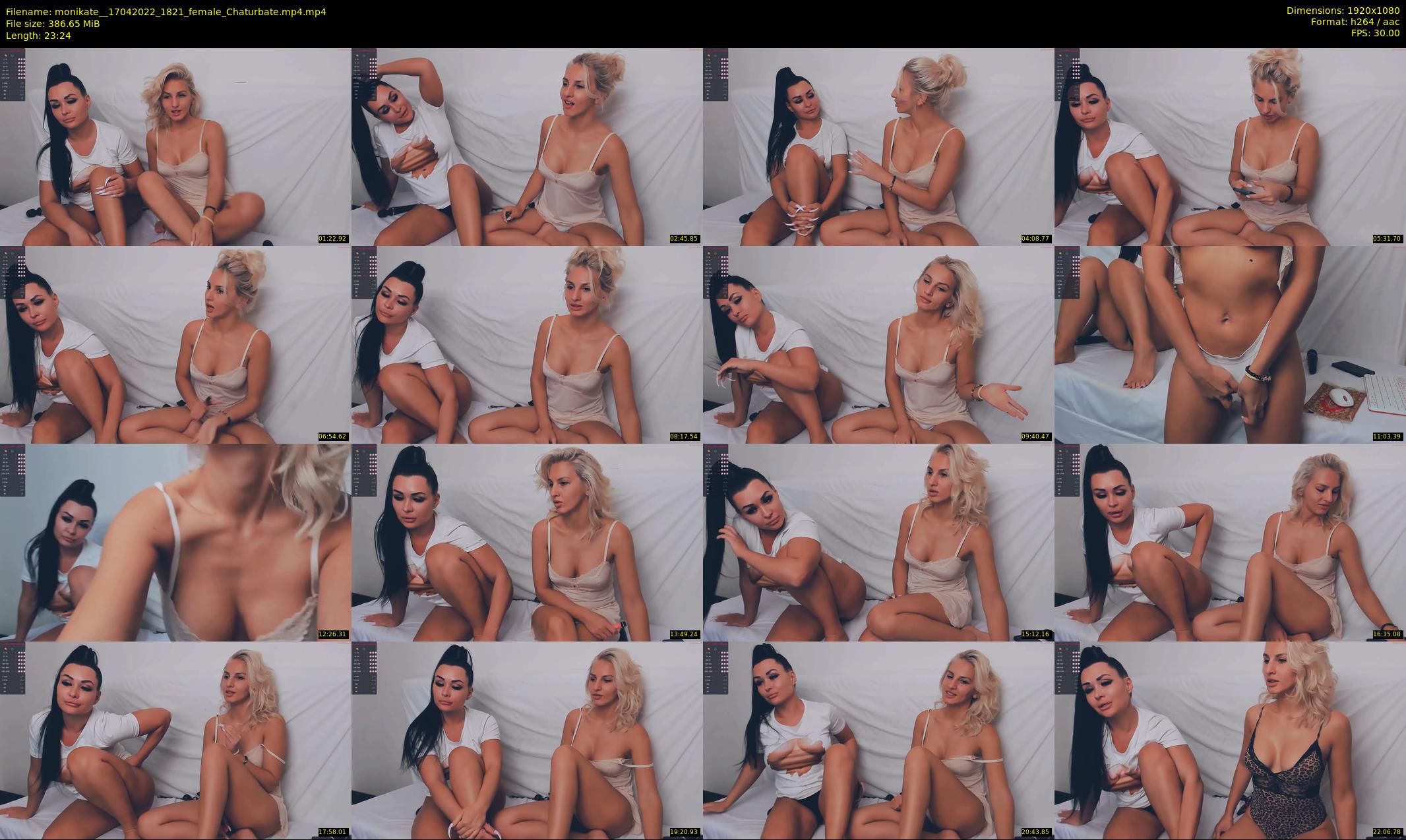 monikate_ — 24 minute Chaturbate couple cam show recording, 1080p, Apr 17, 2022