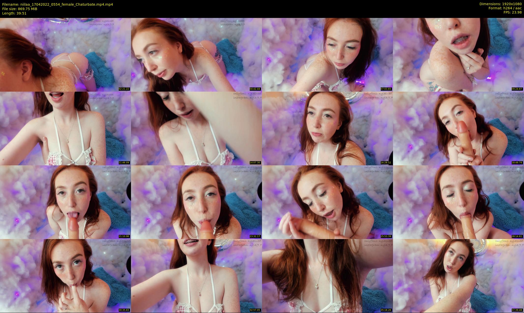 niilaa — 40 minute Chaturbate female cam show recording, 1080p, Apr 17, 2022