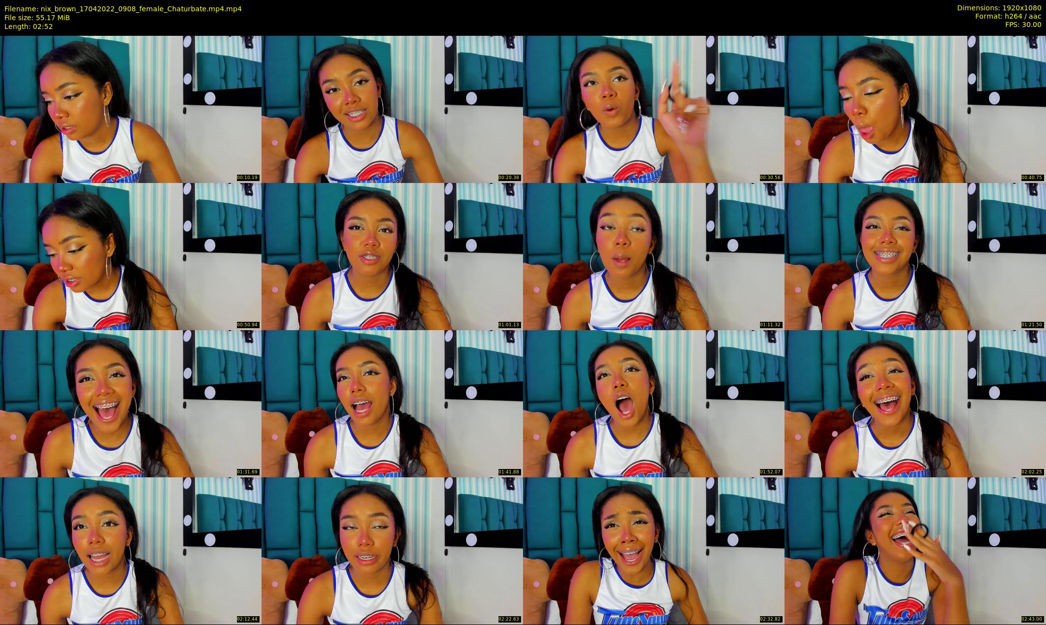 nix_brown — 3 minute Chaturbate female cam show recording, 1080p, Apr 17, 2022