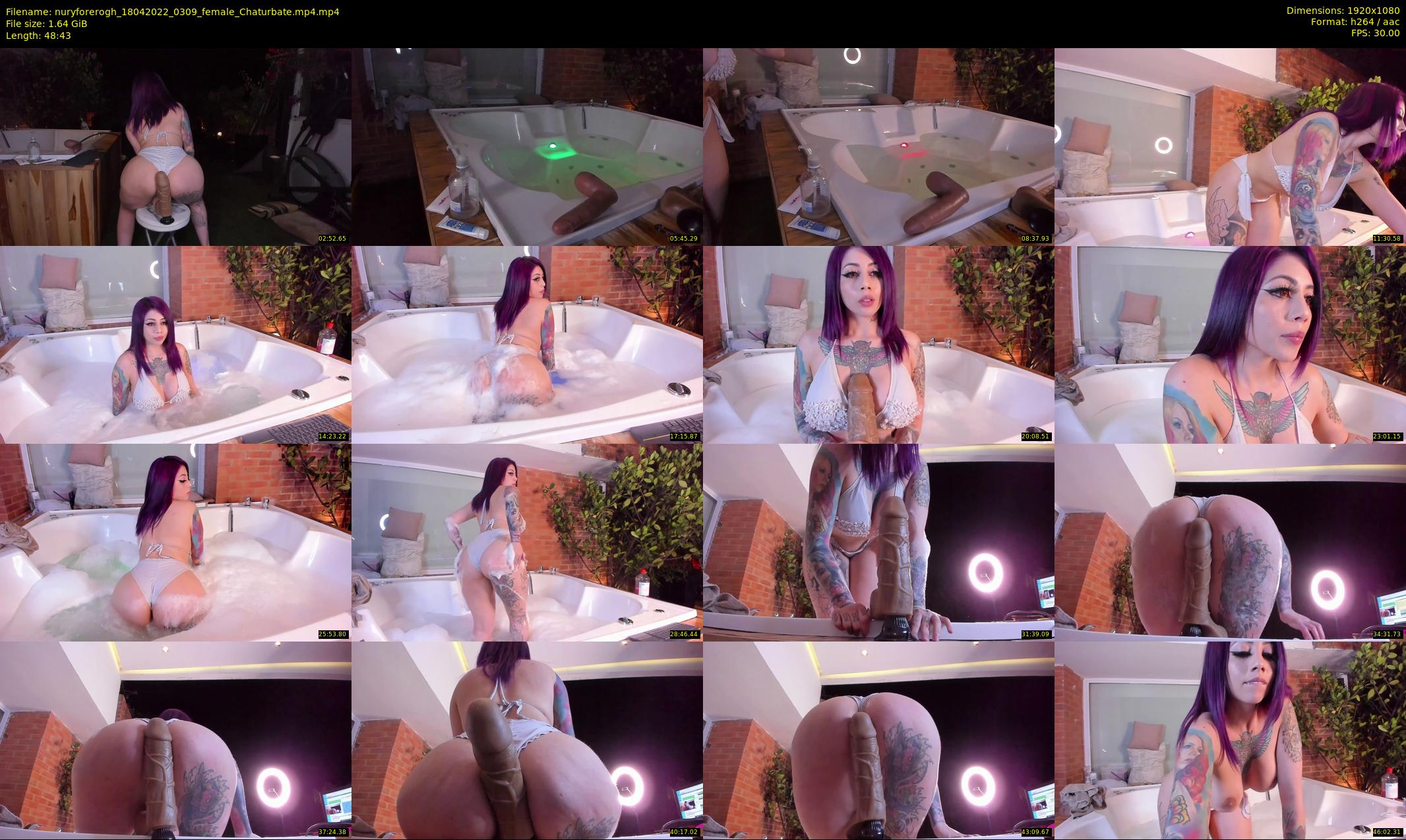 nuryforerogh — 49 minute Chaturbate female cam show recording, 1080p, Apr 18, 2022