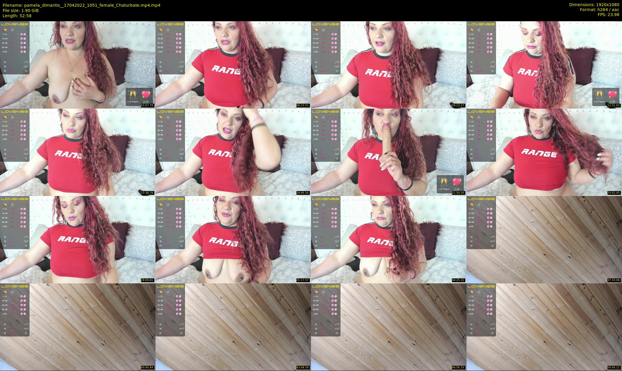 pamela_dimantis_ — 53 minute Chaturbate female cam show recording, 1080p, Apr 17, 2022