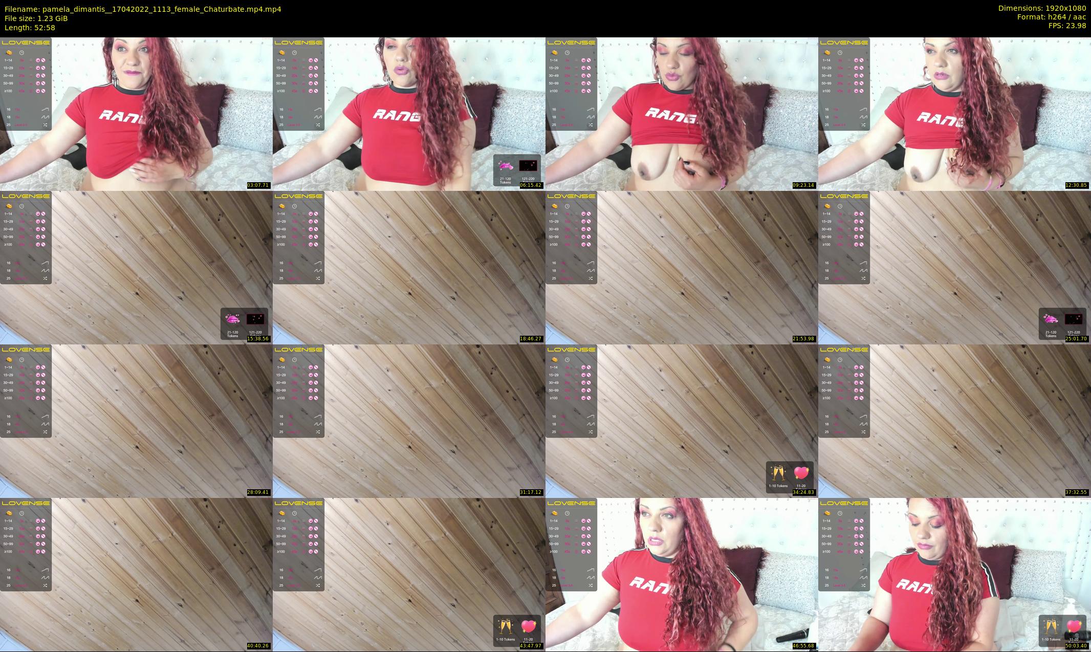 pamela_dimantis_ — 53 minute Chaturbate female cam show recording, 1080p, Apr 17, 2022
