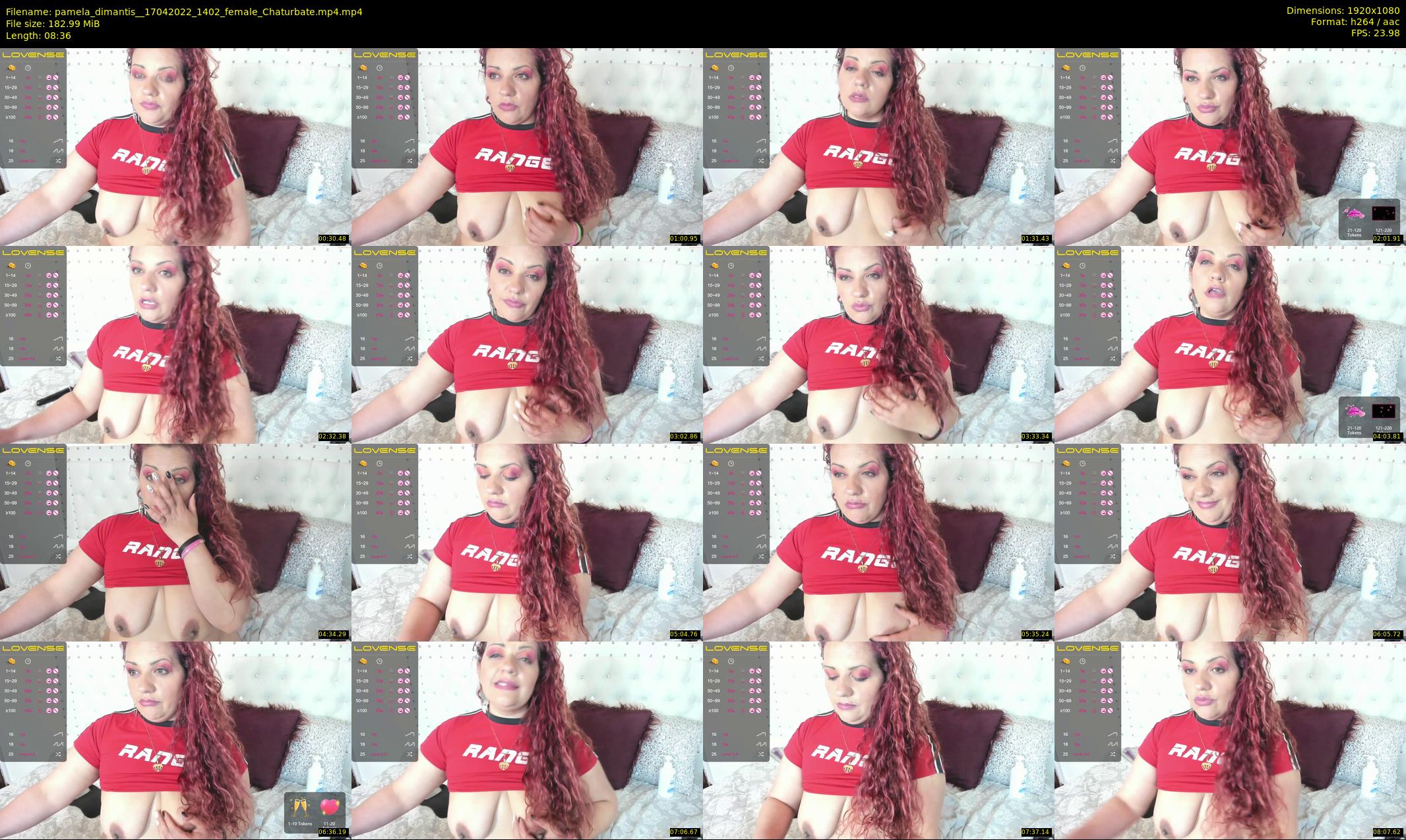 pamela_dimantis_ — 9 minute Chaturbate female cam show recording, 1080p, Apr 17, 2022