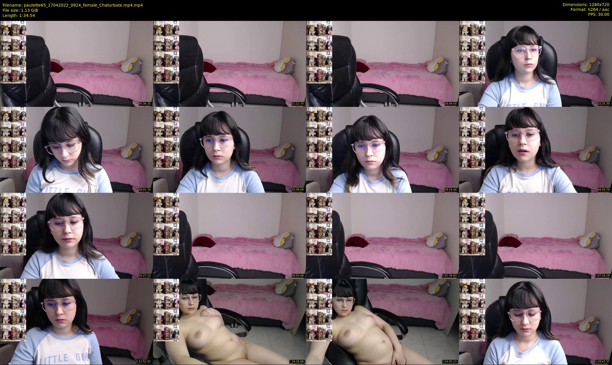 paulette65 — 95 minute Chaturbate female cam show recording, 720p, Apr 17, 2022
