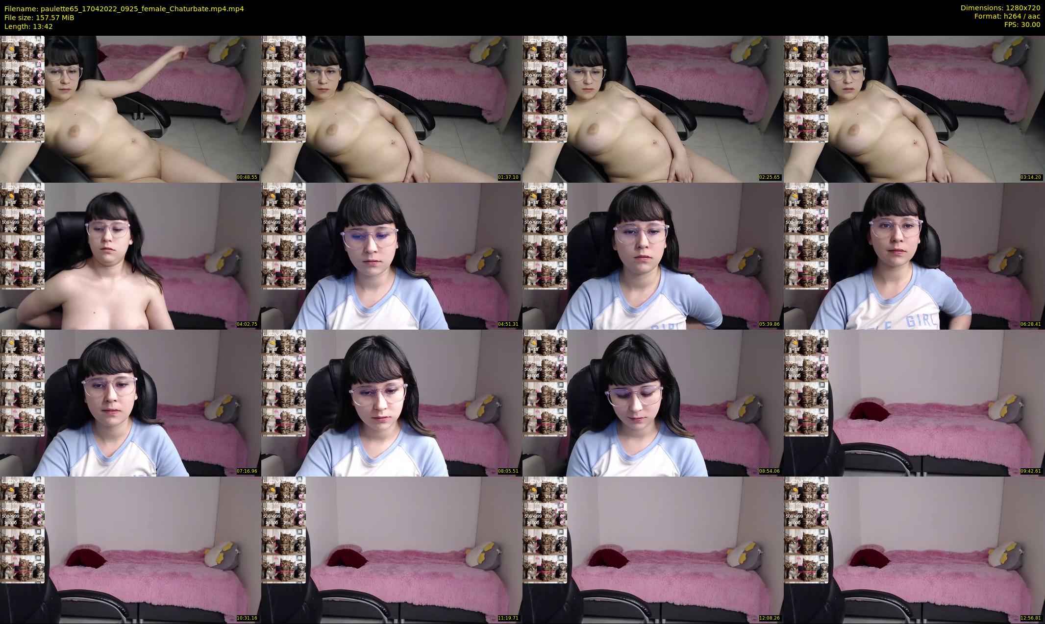 paulette65 — 14 minute Chaturbate female cam show recording, 720p, Apr 17, 2022
