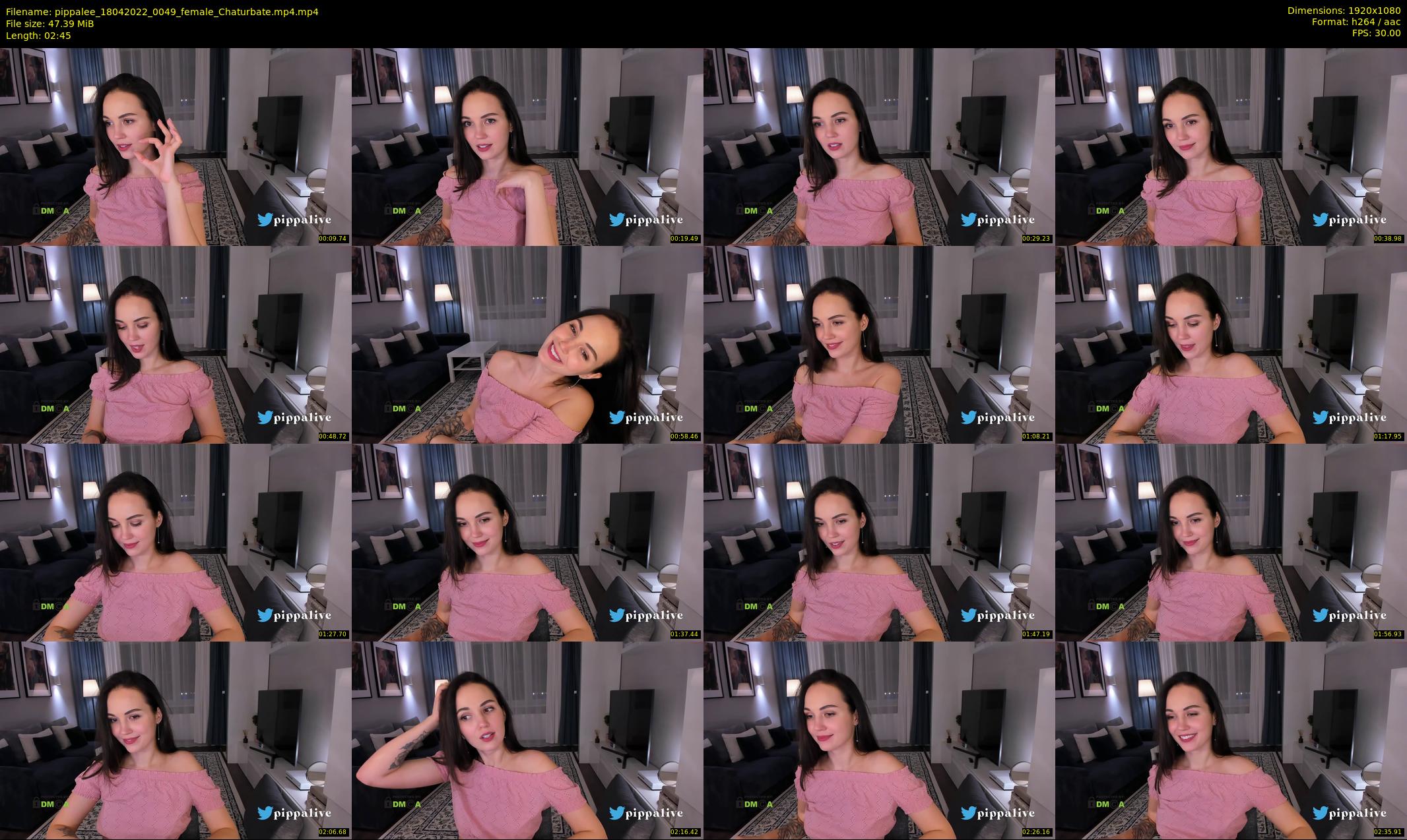 pippalee — 3 minute Chaturbate female cam show recording, 1080p, Apr 18, 2022