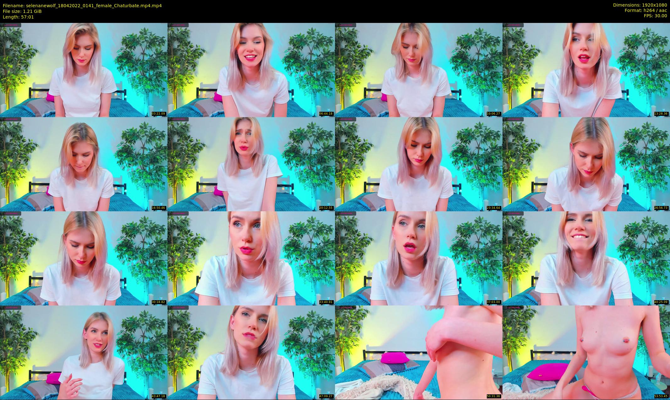 selenanewolf — 58 minute Chaturbate couple cam show recording, 1080p, Apr 18, 2022