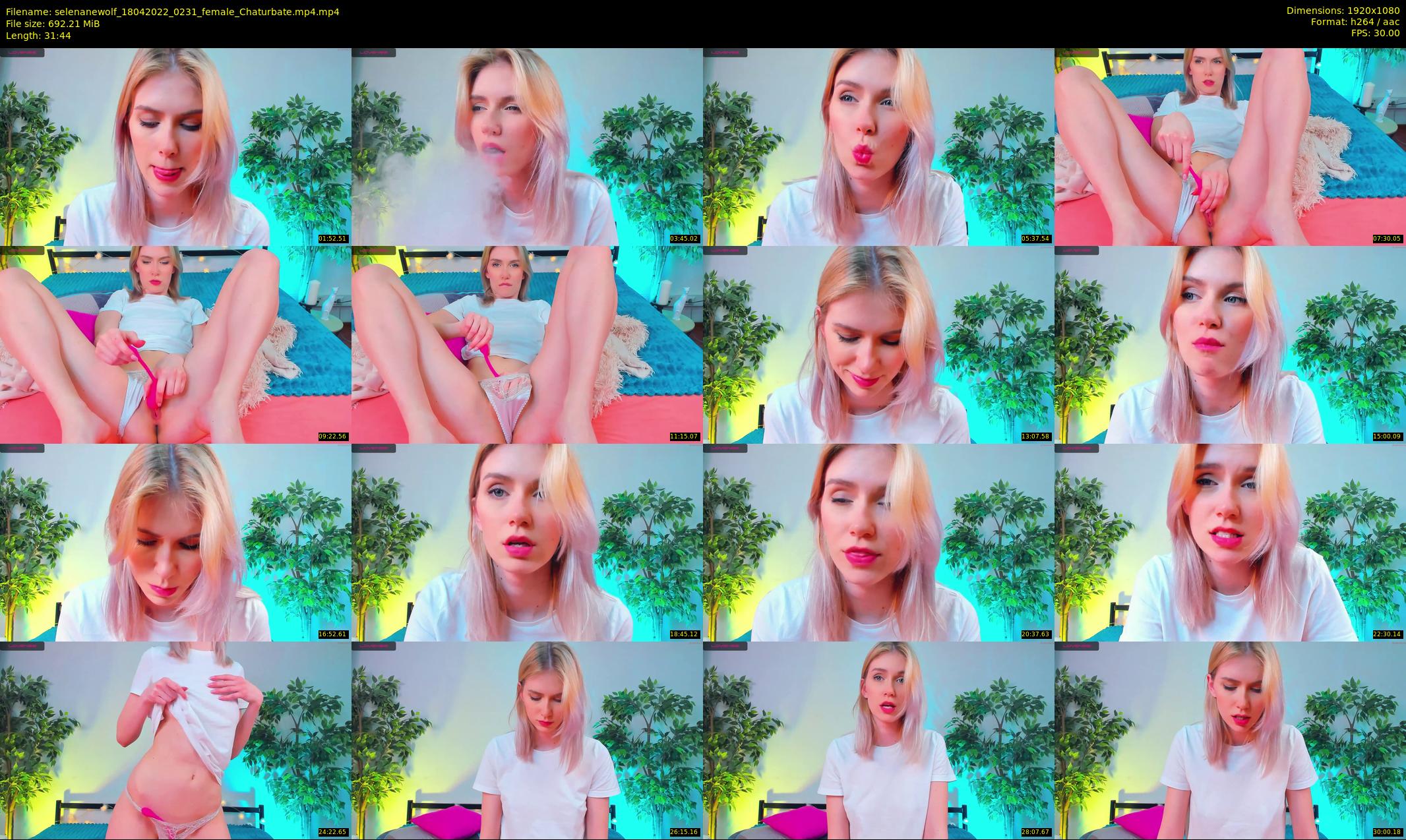 selenanewolf — 32 minute Chaturbate couple cam show recording, 1080p, Apr 18, 2022