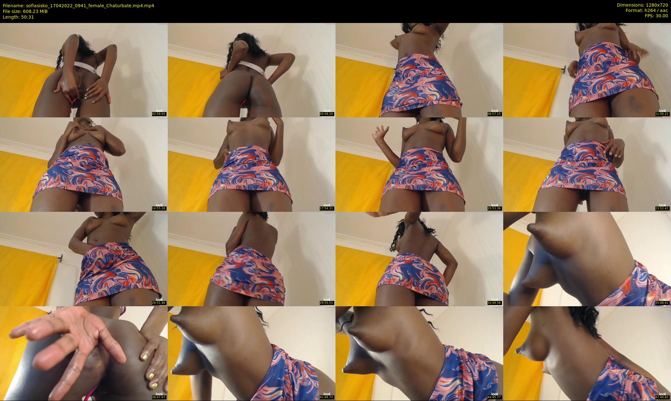 sofiasisko — 51 minute Chaturbate female cam show recording, 720p, Apr 17, 2022