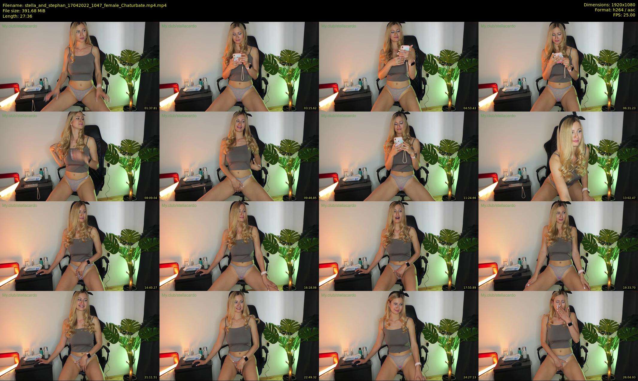 stella_and_stephan — 28 minute Chaturbate couple cam show recording, 1080p, Apr 17, 2022