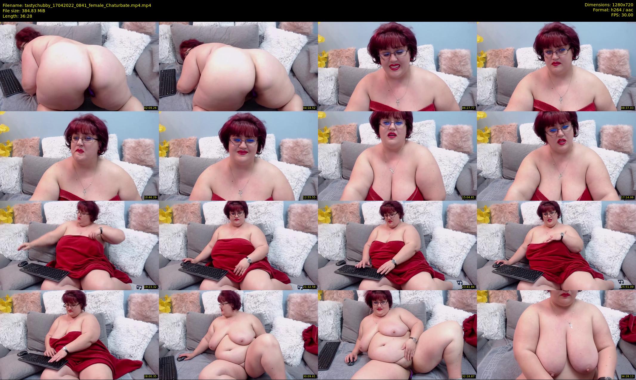 tastychubby — 37 minute Chaturbate female cam show recording, 720p, Apr 17, 2022