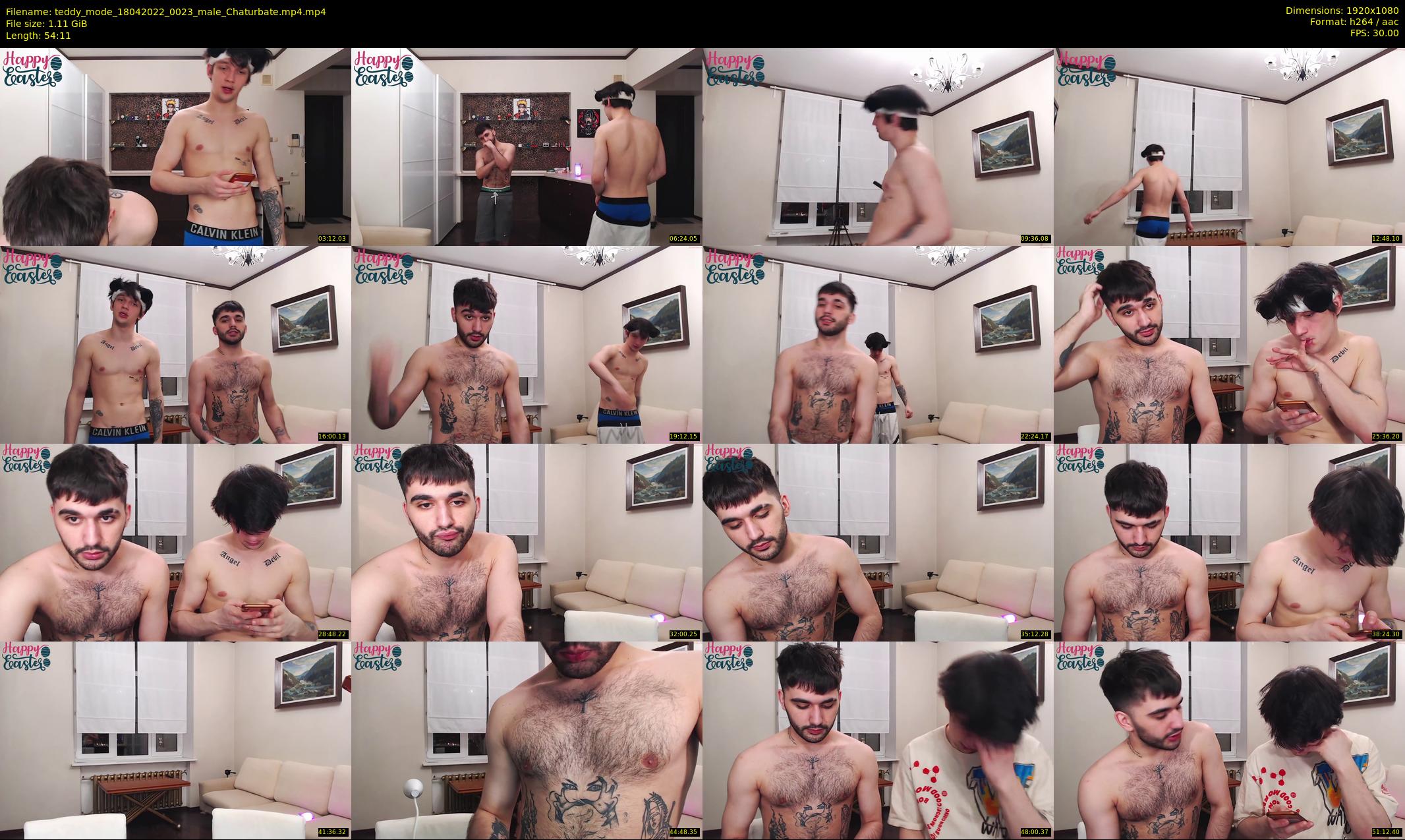 teddy_mode — 55 minute Chaturbate couple cam show recording, 1080p, Apr 18, 2022